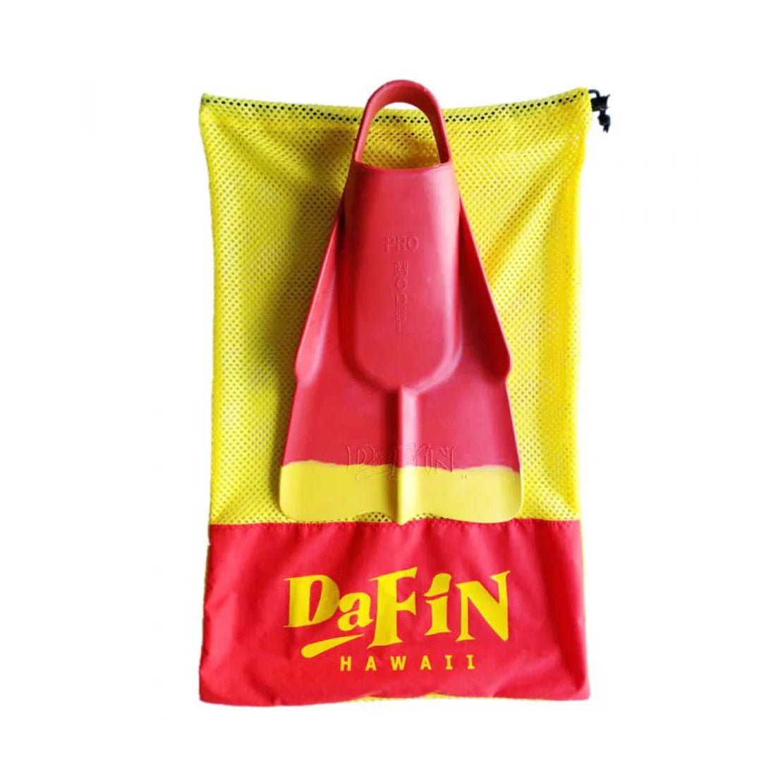 DA FIN - Aletas de bodyboard, bodysurf, lifeguard - Rojo / Amarillo