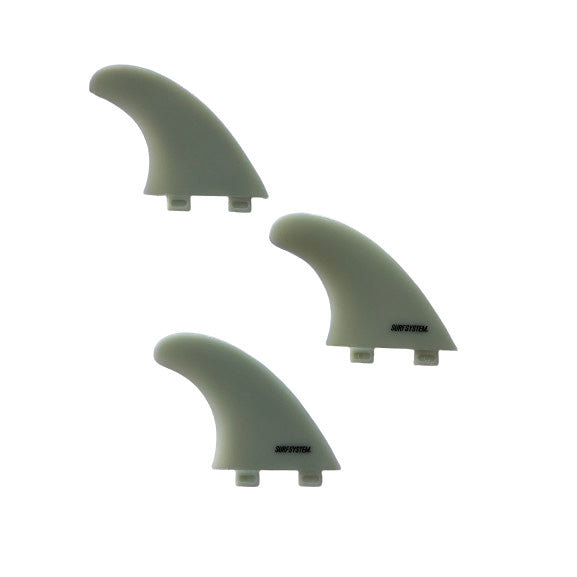 SURF SYSTEM - Set de 3 dérives - Thruster - Compatible FCS - White