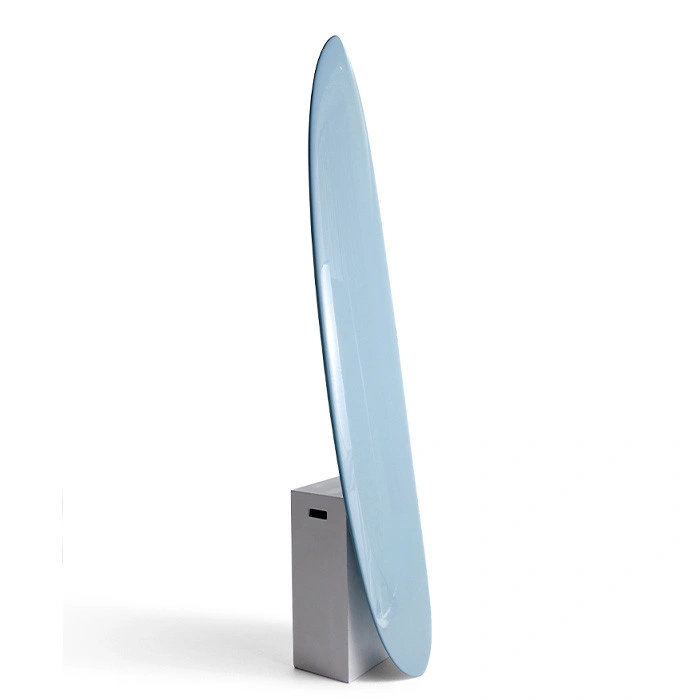 ALOHA Surfboards - Pintail Noserider 9'1 - PU - Sky Resin Tint