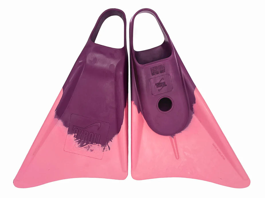 GYROLL - Palmes de Bodysurf et Bodyboard - Purple / Pink