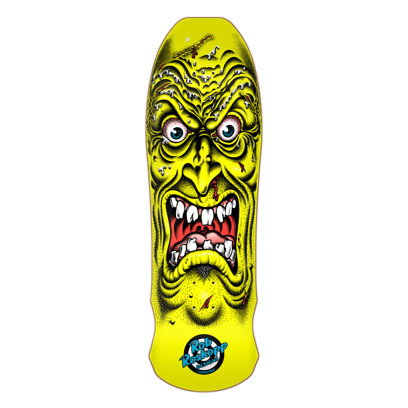 Santa Cruz - Tabla Roskopp Face III Reedición 9.5x31 pulgadas - Amarillo