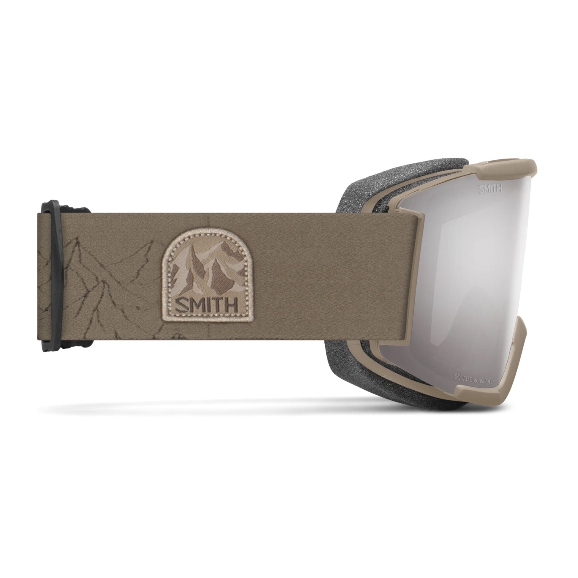 SMITH - Masque Snowboard Squad - ChromaPop - Bandit - Sun Platinum Mirror / Clear