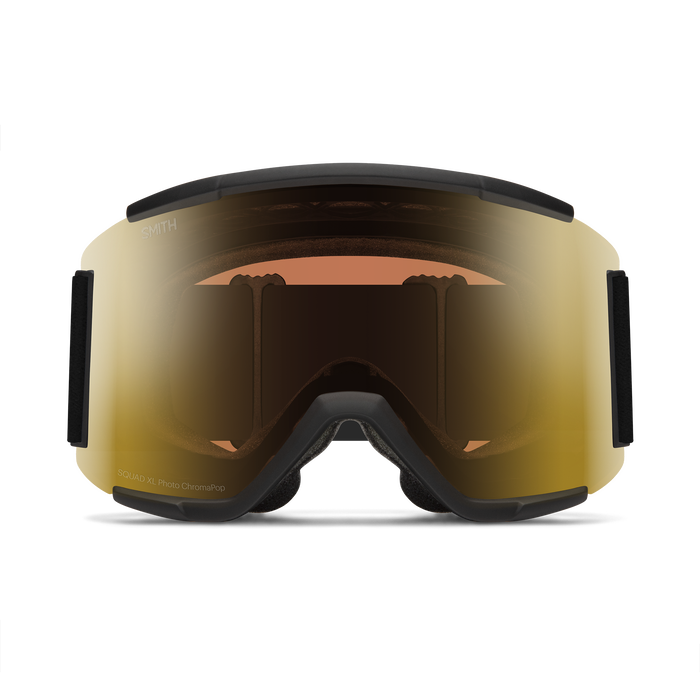 SMITH - Squad XL Snowboard Goggle - ChromaPop - Gold Mirror