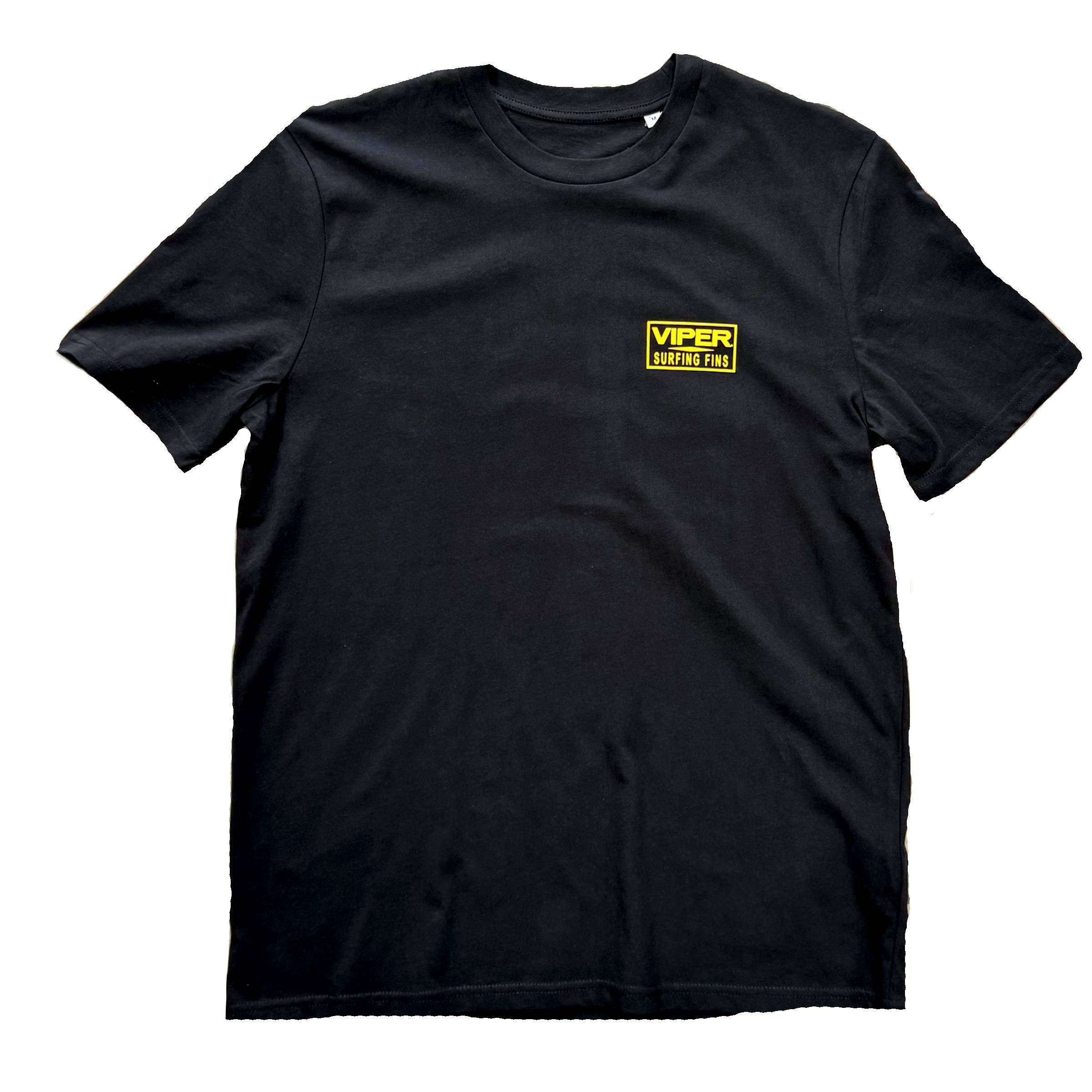 VIPER FINS - Classic Logo Tshirt - Black