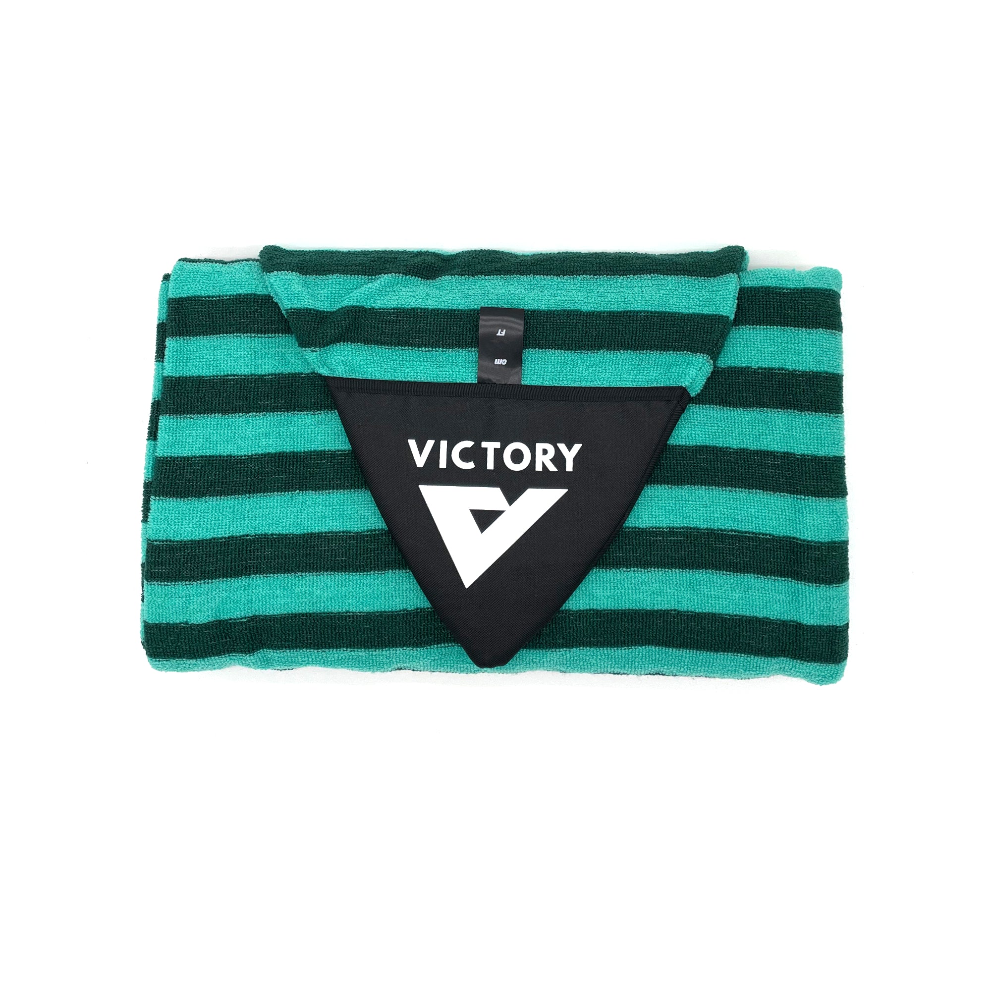 VICTORY - Funda de surf calcetin - Shortboard - 6'10 - Turquesa / Gris