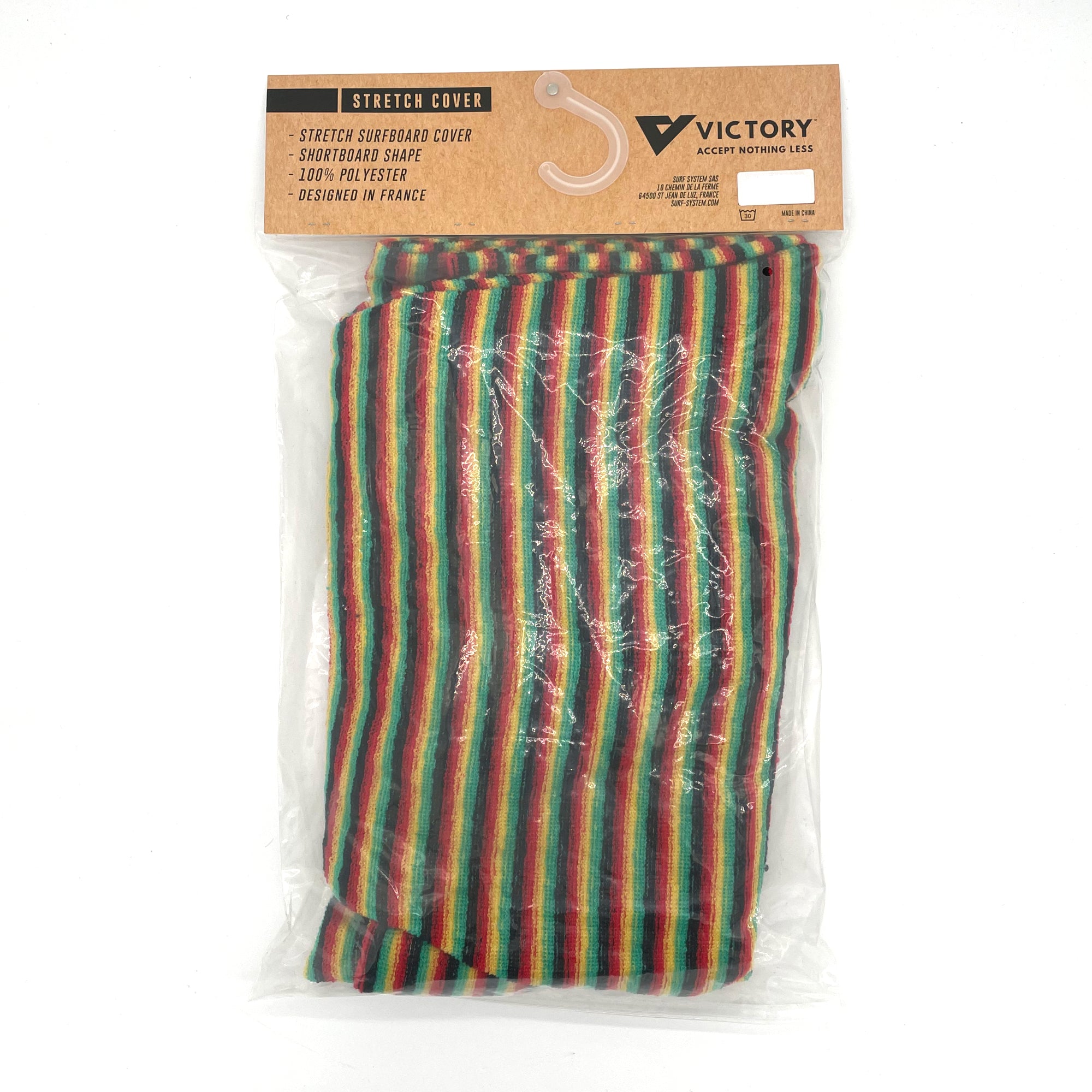 VICTORY - Surf stretch cover - Shortboard - 6'0 - Rasta