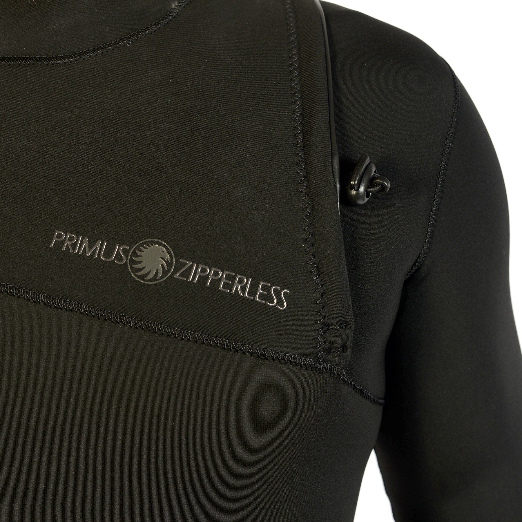 GYROLL - Traje de neopreno sin cremallera Primus de 3/2 mm - Negro