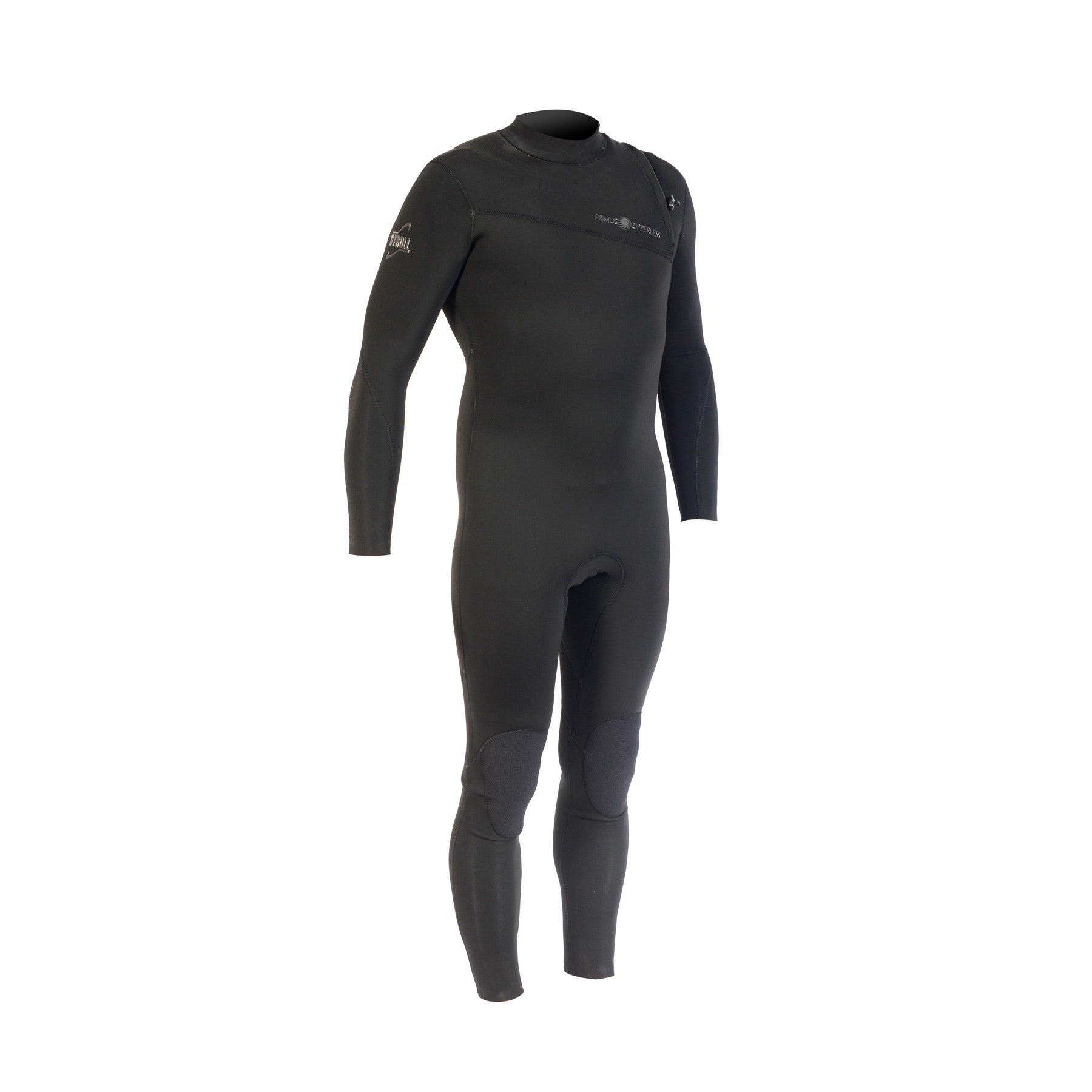 GYROLL - Traje de neopreno sin cremallera Primus de 3/2 mm - Negro