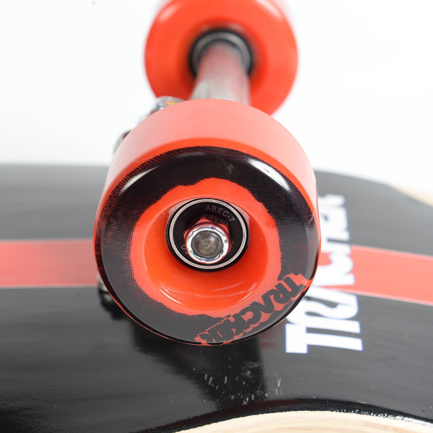 Skateboard Cruiser TRACKER TRUCKS Pool Cruiser 9.25"x31.75" - Red Wheels