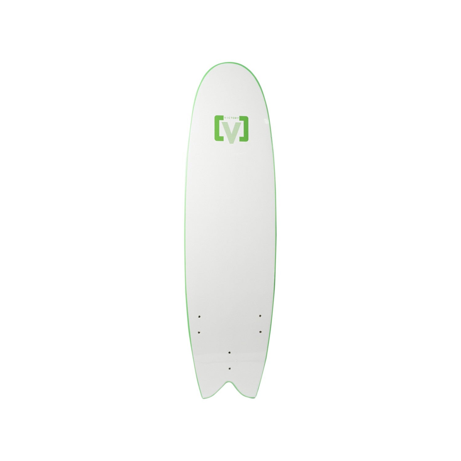 VICTORY - EPS Softboard - Tabla de surf de espuma - Fish 6'6 - Verde
