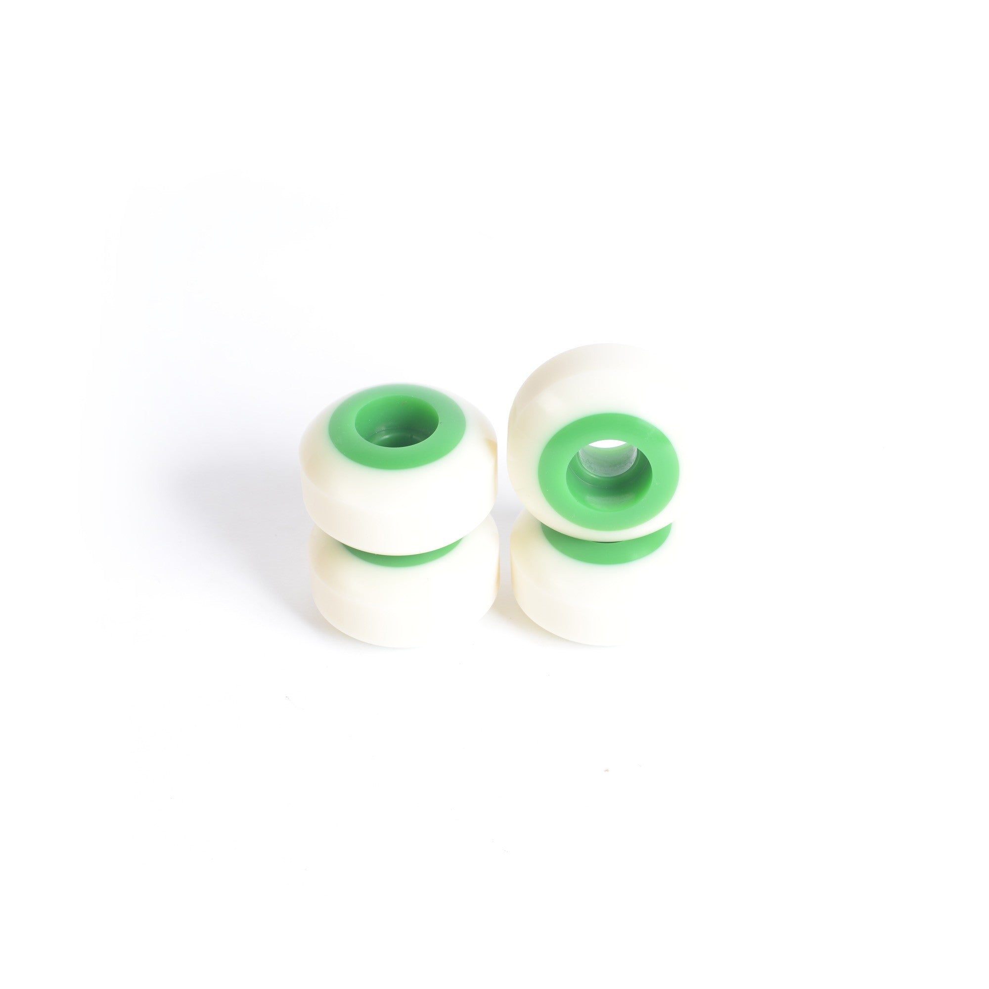 Roues skateboard - YOCAHER 52x31mm 99a - White/Green