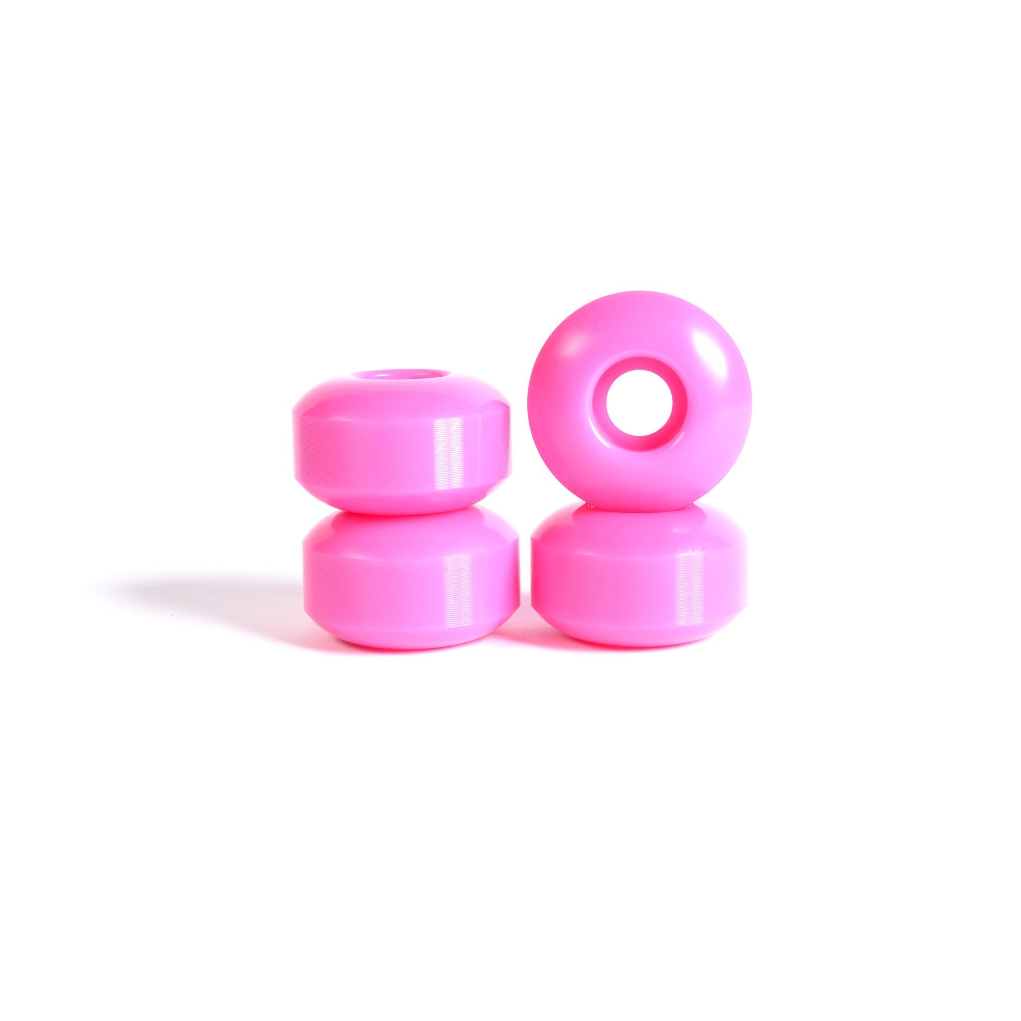 Roues skateboard - YOCAHER 52x31mm 99a - Neon Pink