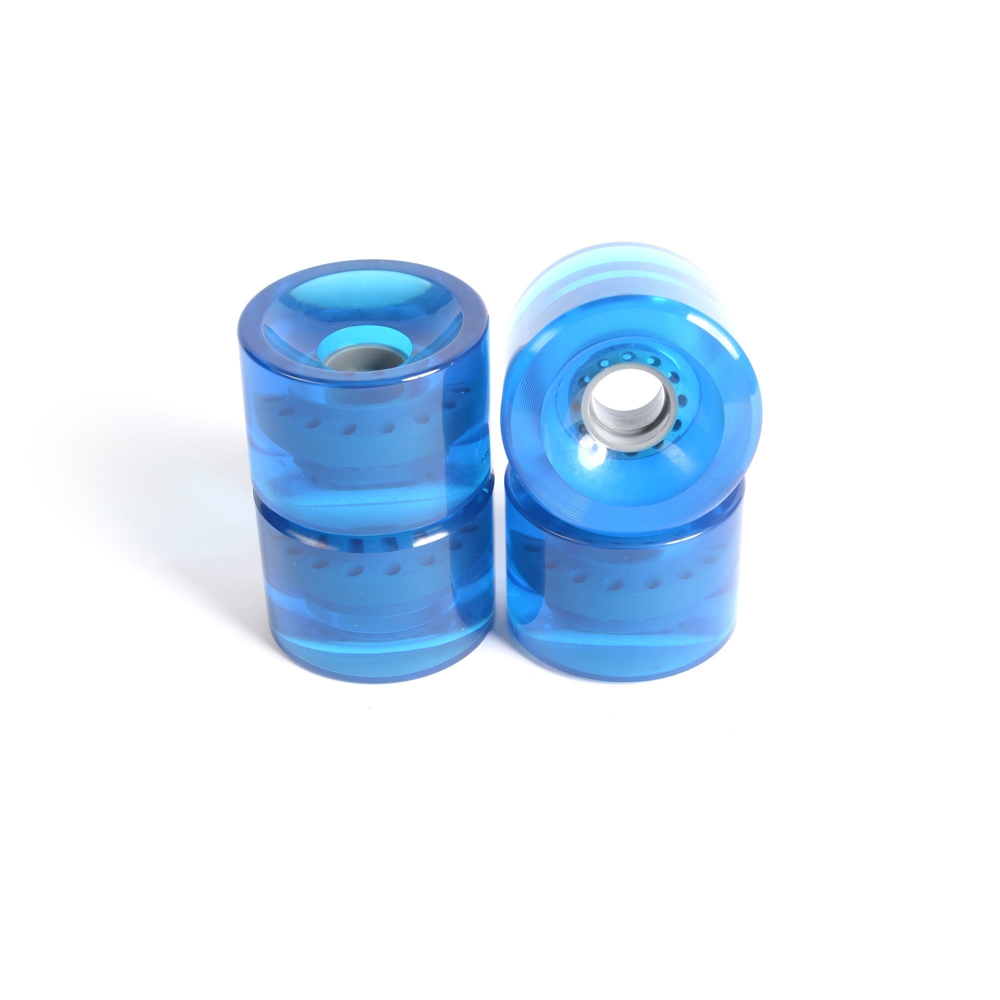 Roues skateboard - YOCAHER 71x51mm 78a - Translucid Blue