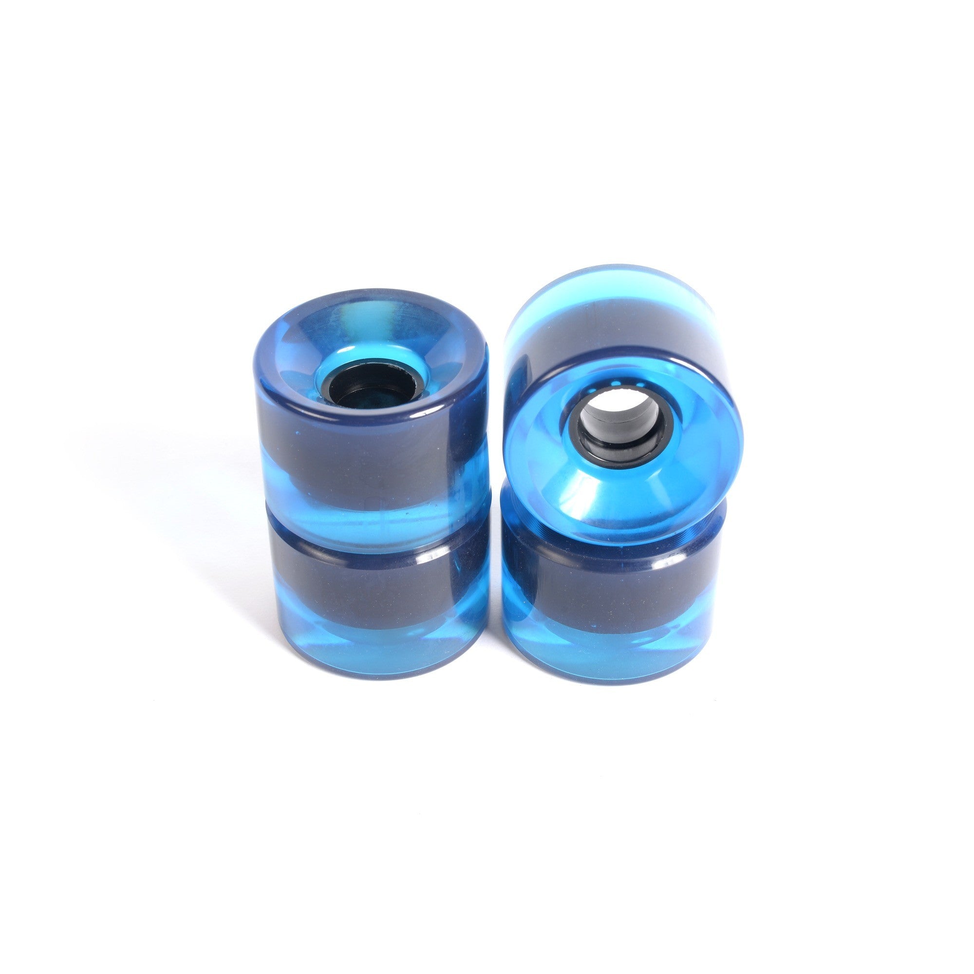Roues skateboard - YOCAHER 60x44mm 78a - Translucid Blue