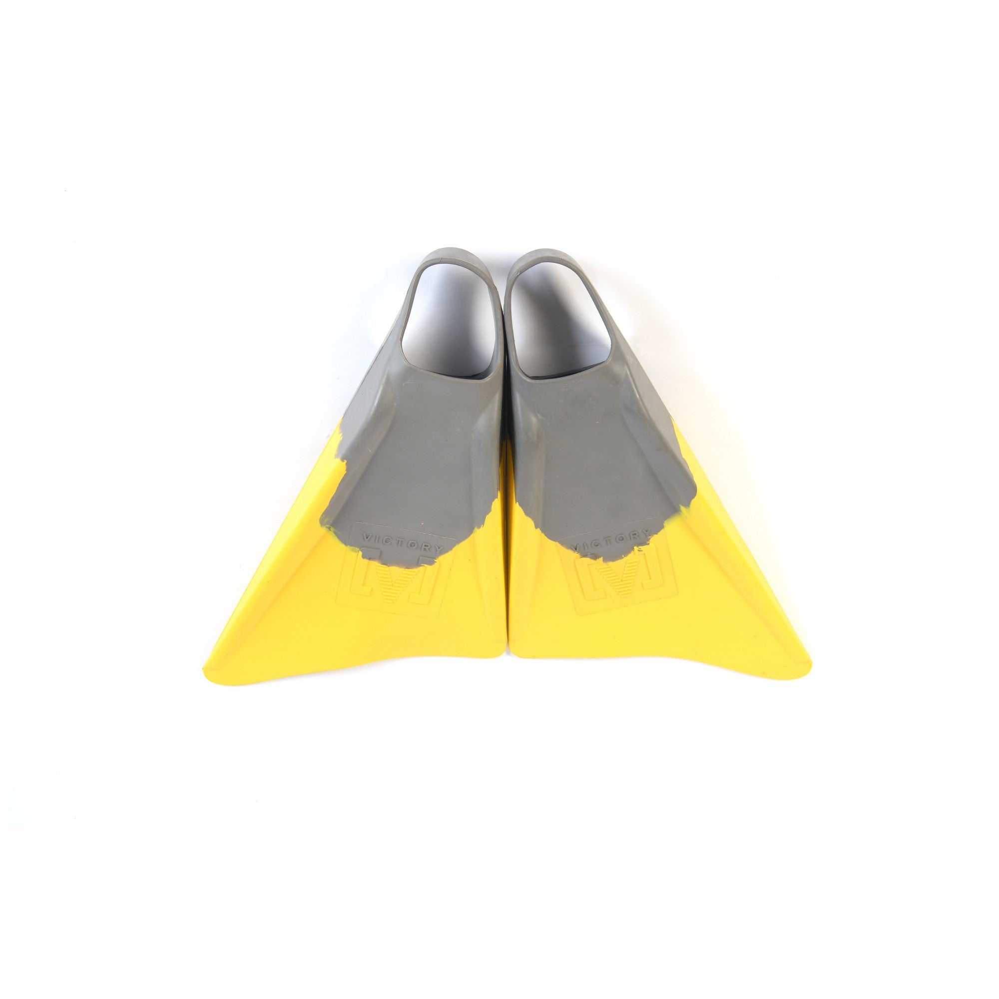 VICTORY SF200 Bodyboard Fins - Grey/Yellow