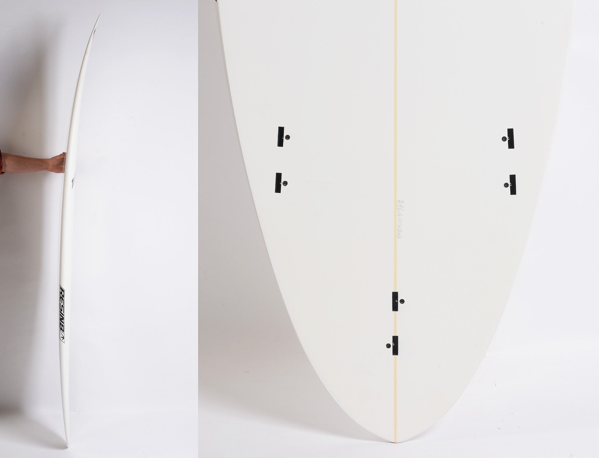 Planche de surf RESIN8 Wade Tokoro (epoxy) - Blanc