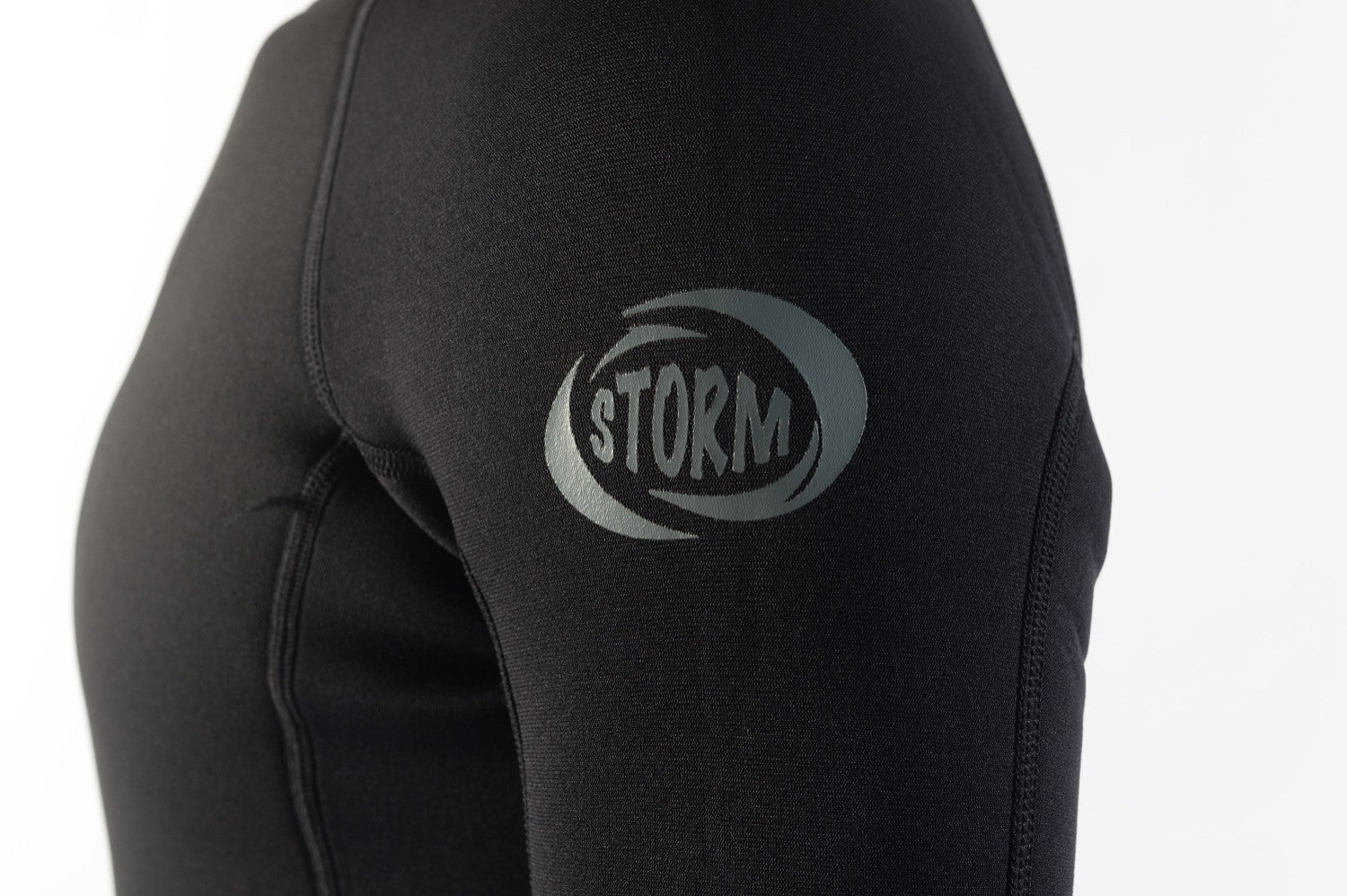STORM - Combinaison de surf - Integrale 3/2mm - Back Zip - Black