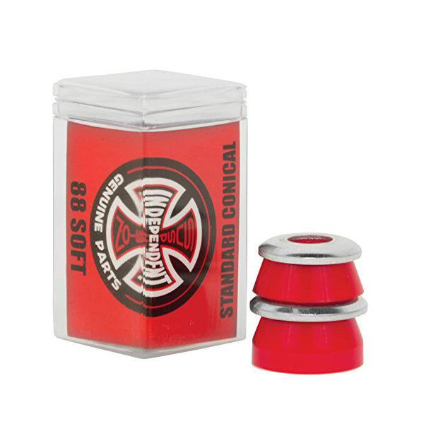Independent - Bushings - Conical Soft 88A - Red