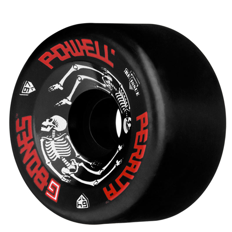 Powell Peralta - Ruedas G-Bones de 64 mm 97A - Negro