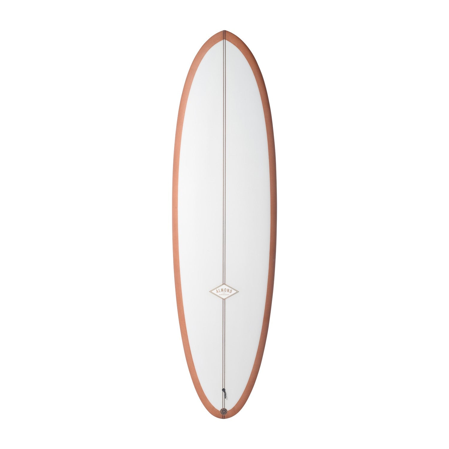 ALMOND Surfboards - Pleasant Pheasant 6'6 (PU) - Clear / Tan