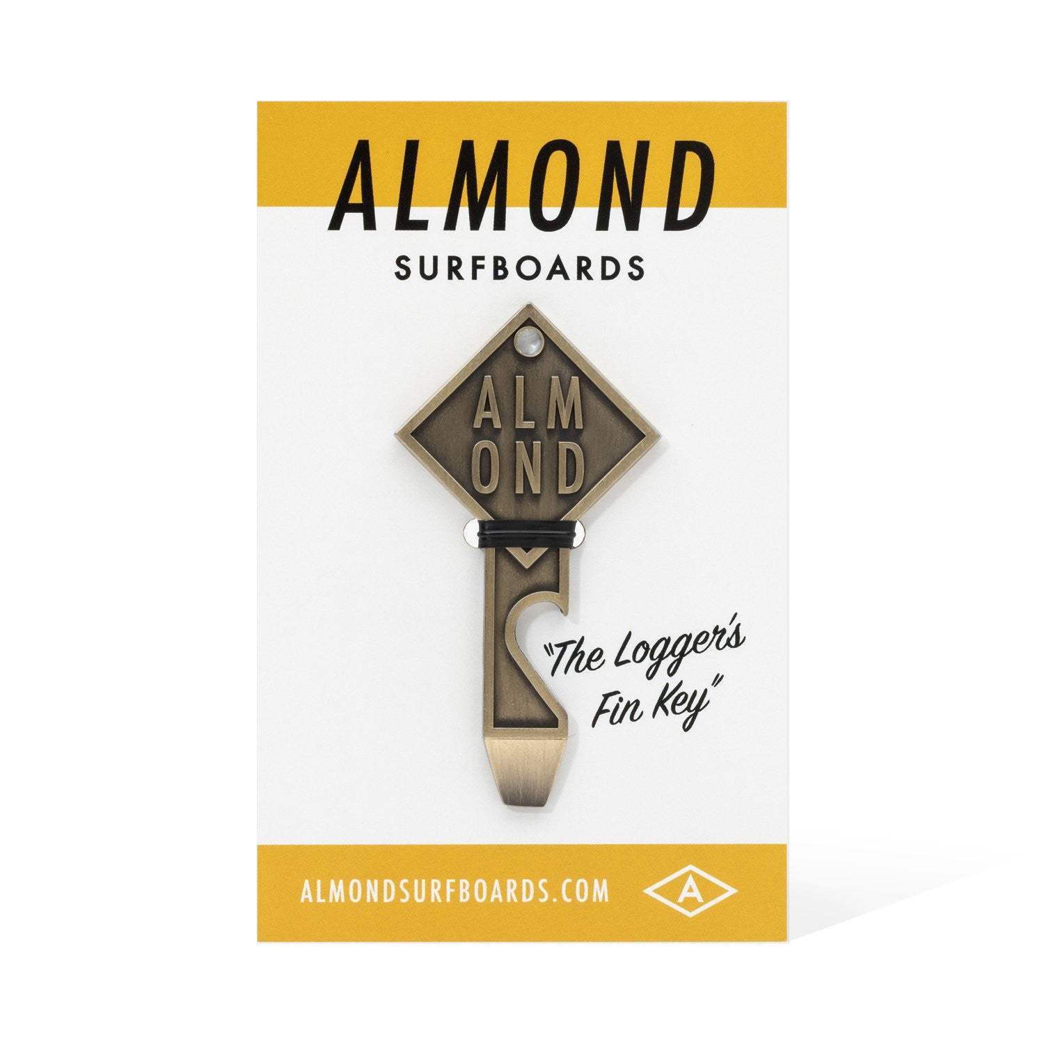 Almond - Fin Key Bottle Opener