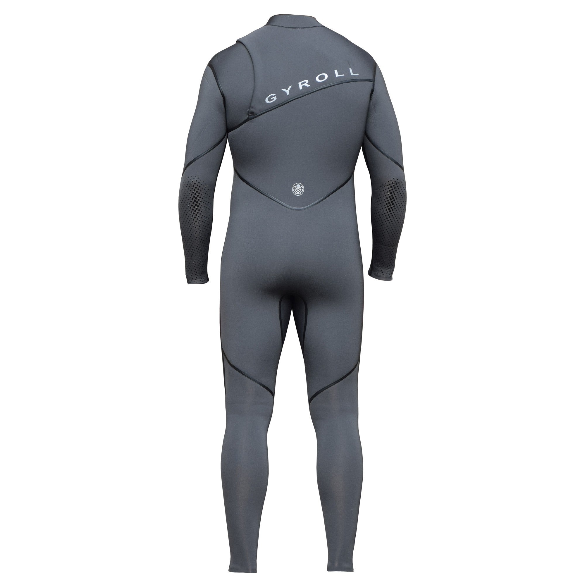GYROLL Wetsuit - 4/3mm Shield Zipperless - Silver
