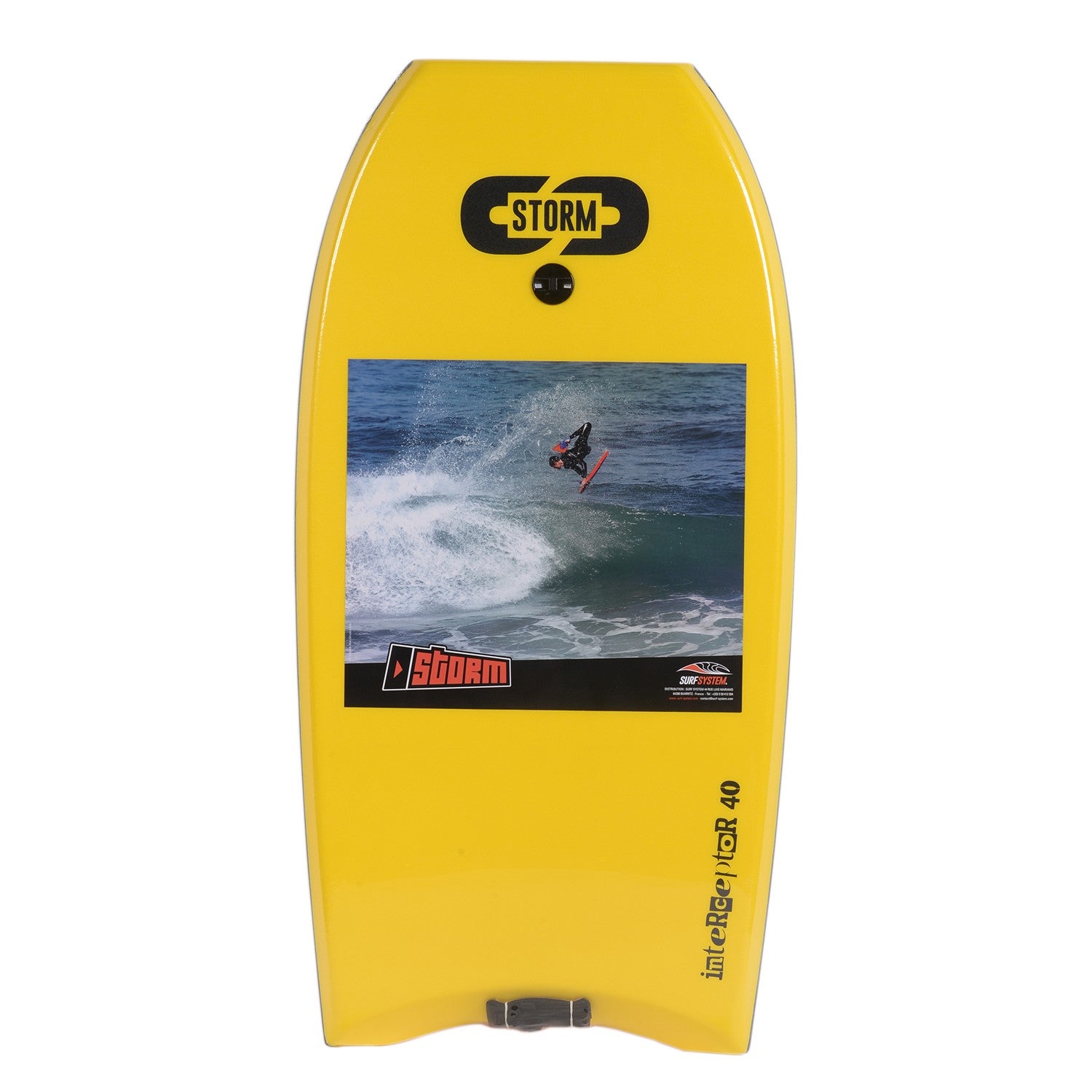 Storm Bodyboard - Interceptor EPS - Yellow / Orange