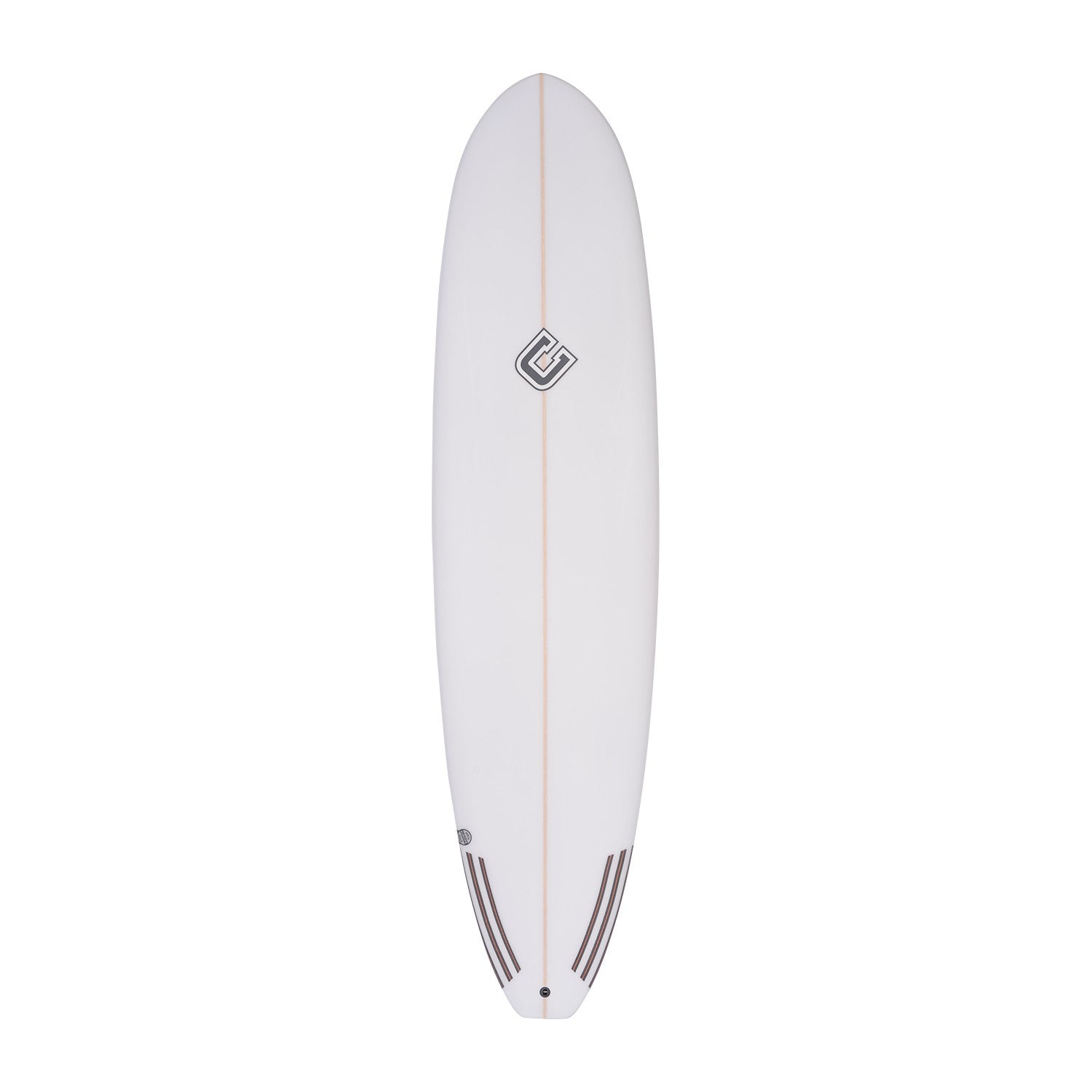CLAYTON Surfboards Mini Malibu (PU) Futures - 7'4