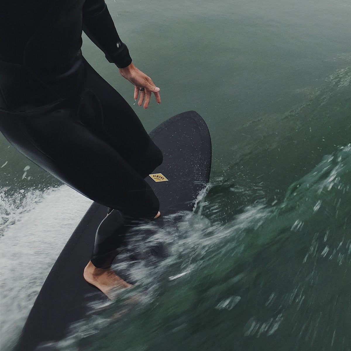 ALMOND Surfboards - R-Series 6'4 - Black