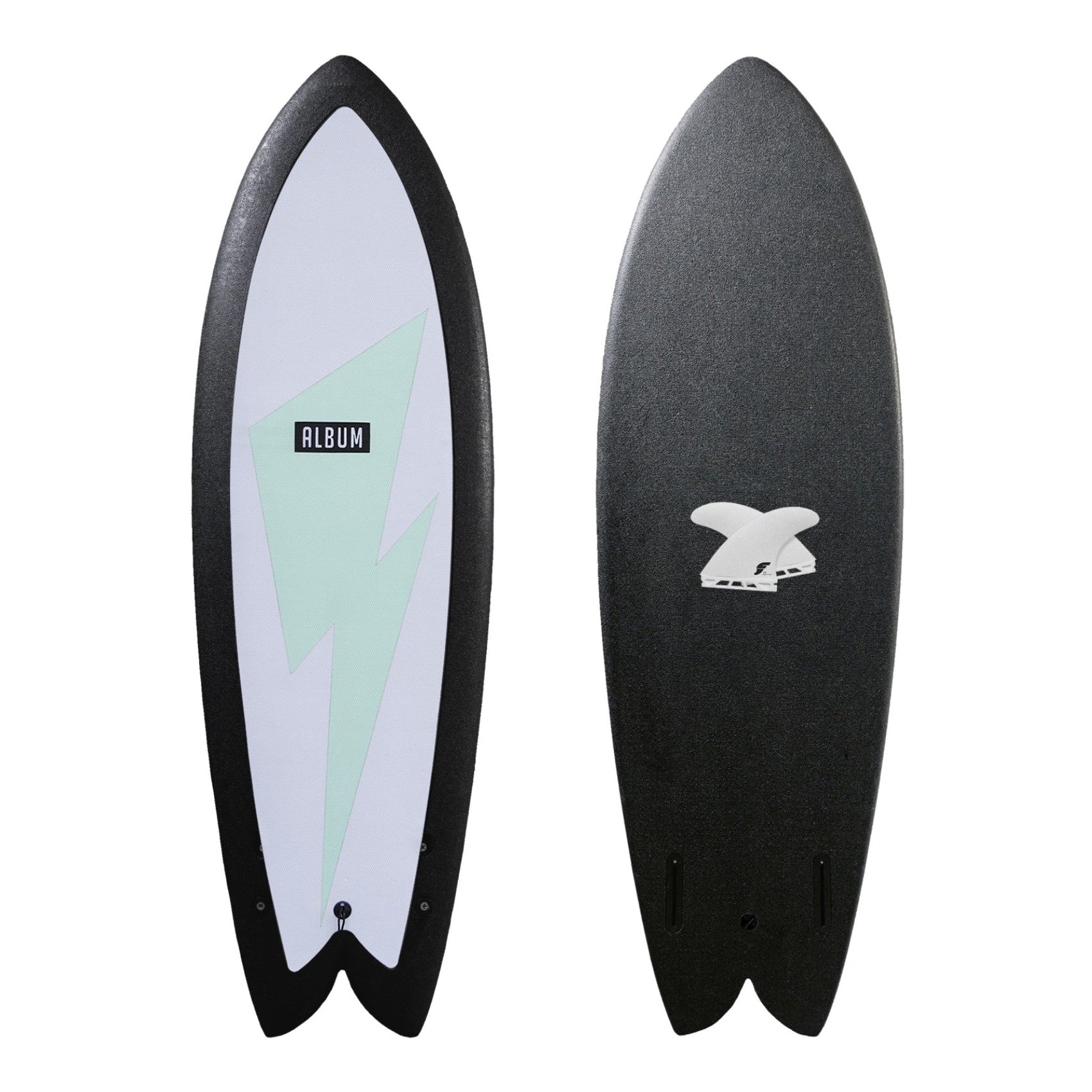 ALBUM Surfboards - Presto Fish 5'7 Soft Top - Electric Cloud