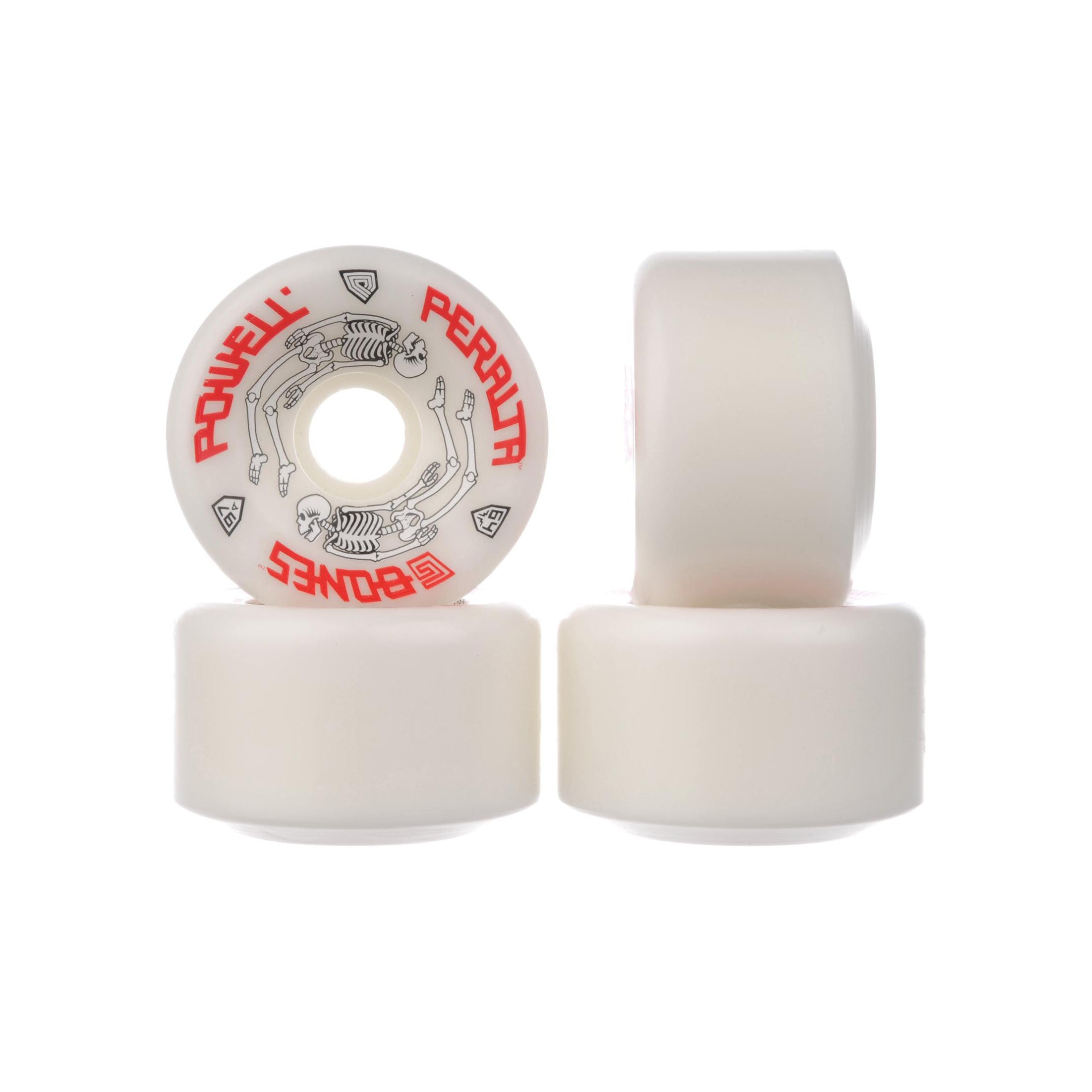 Powell Peralta - Ruedas G-Bones de 64 mm 97A - Blanco