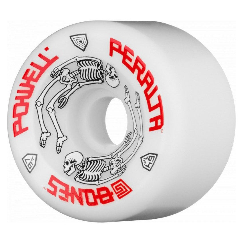 Powell Peralta - Ruedas G-Bones de 64 mm 97A - Blanco