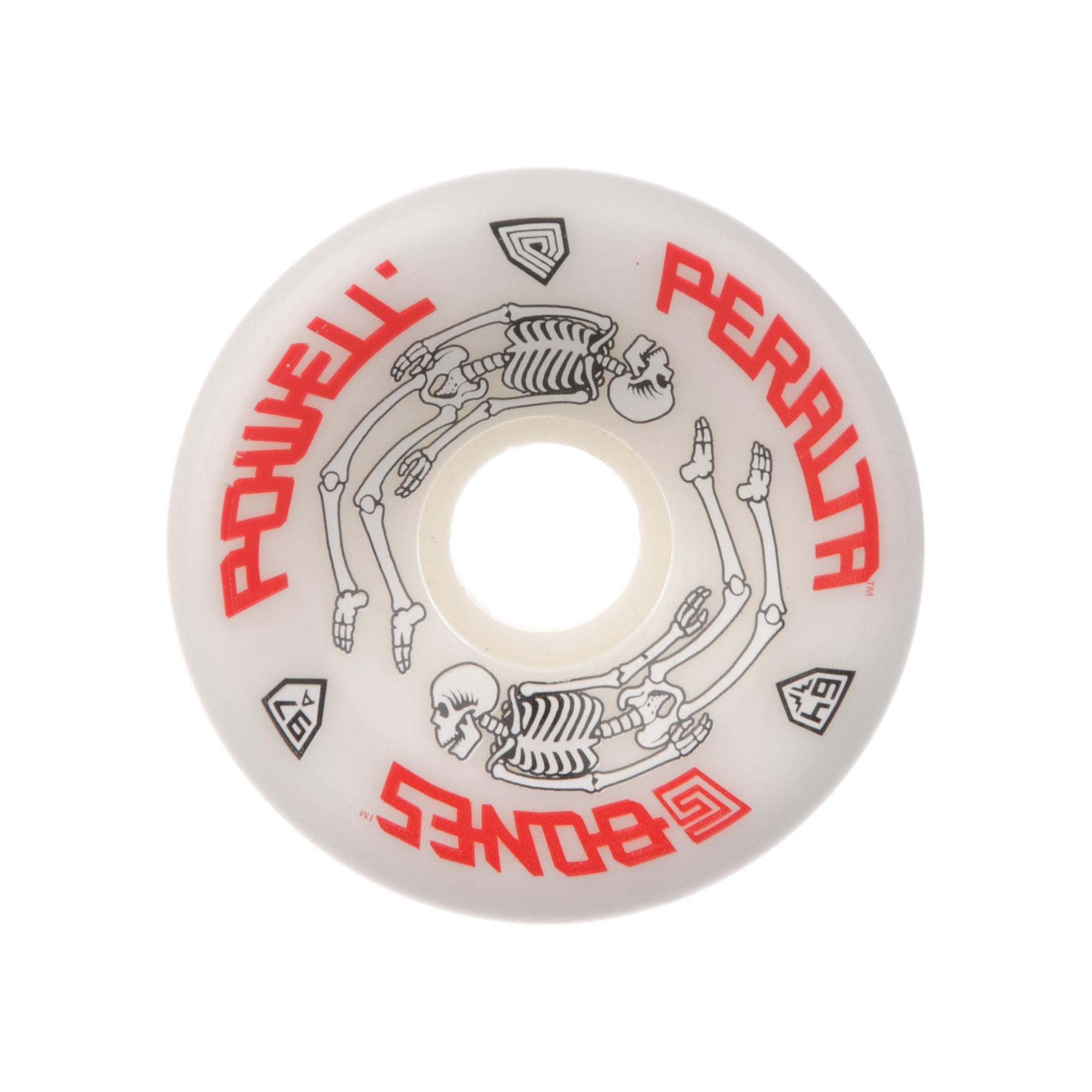 Powell Peralta - 64mm G-Bones Wheels 97A - White