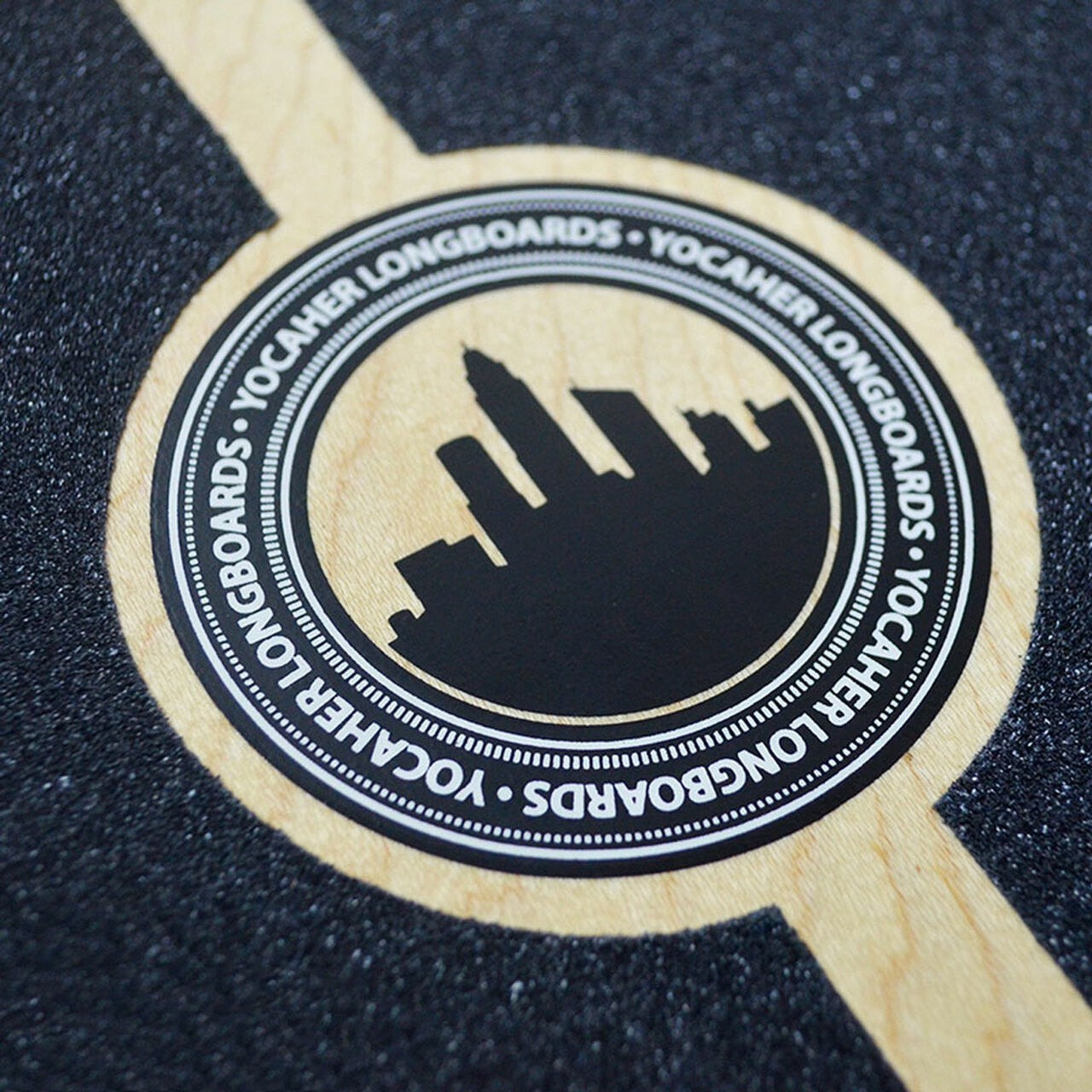 YOCAHER - VW Red Beatle Kicktail Longboard - Complete Board