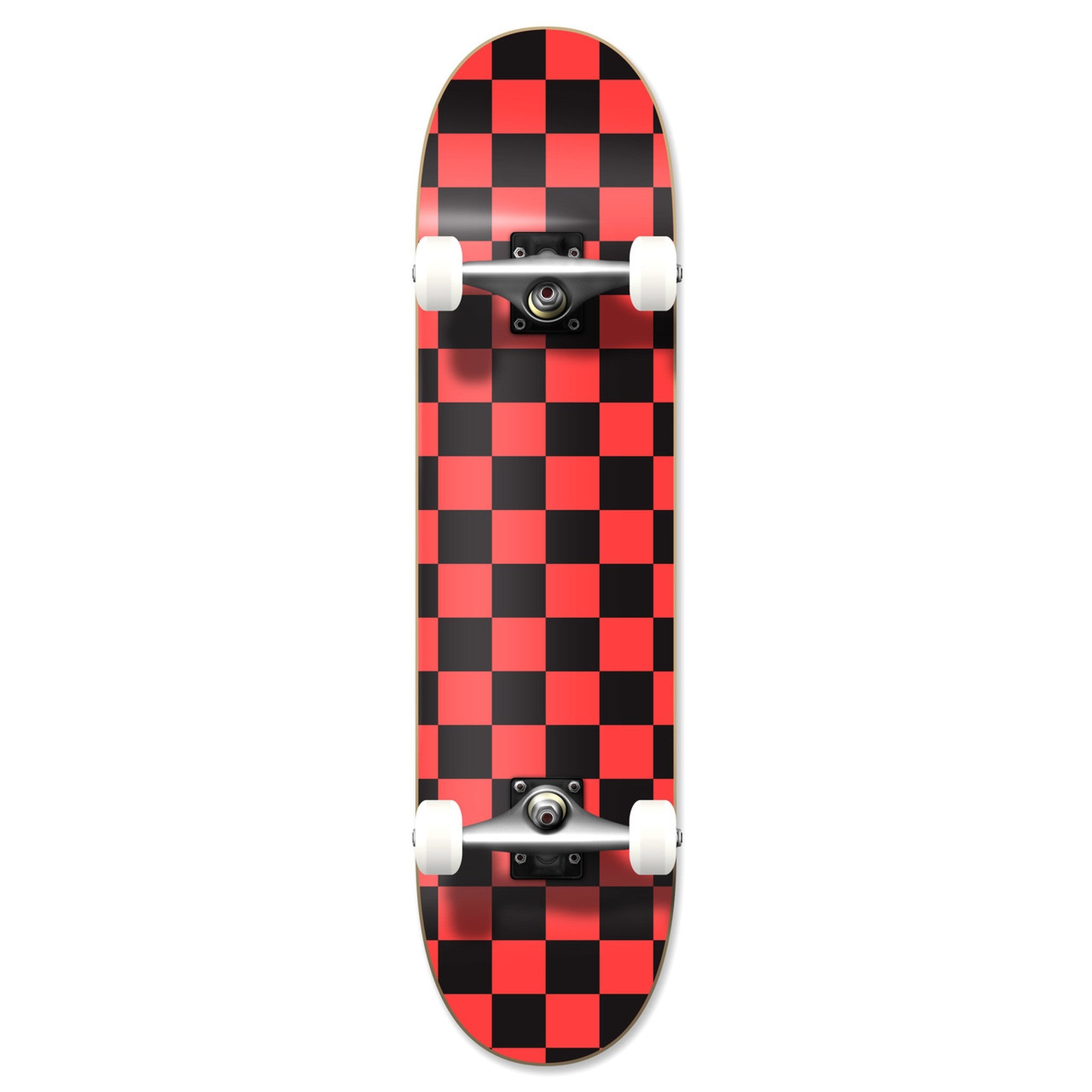 YOCAHER Checker Orange - Skateboard Street - Planche Complete