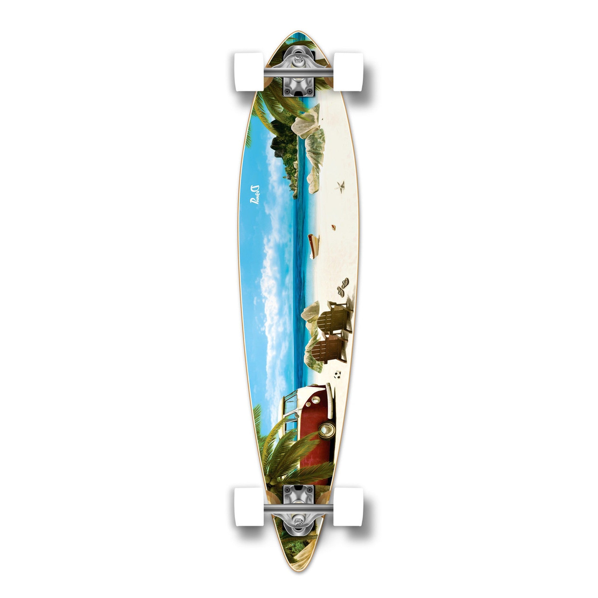 YOCAHER - Getaway Pintail Longboard - Planche Complete