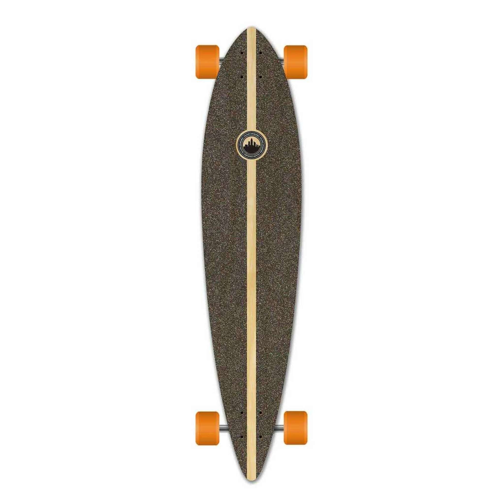 YOCAHER - VW Blue N' Red Pintail Longboard - Planche Complete