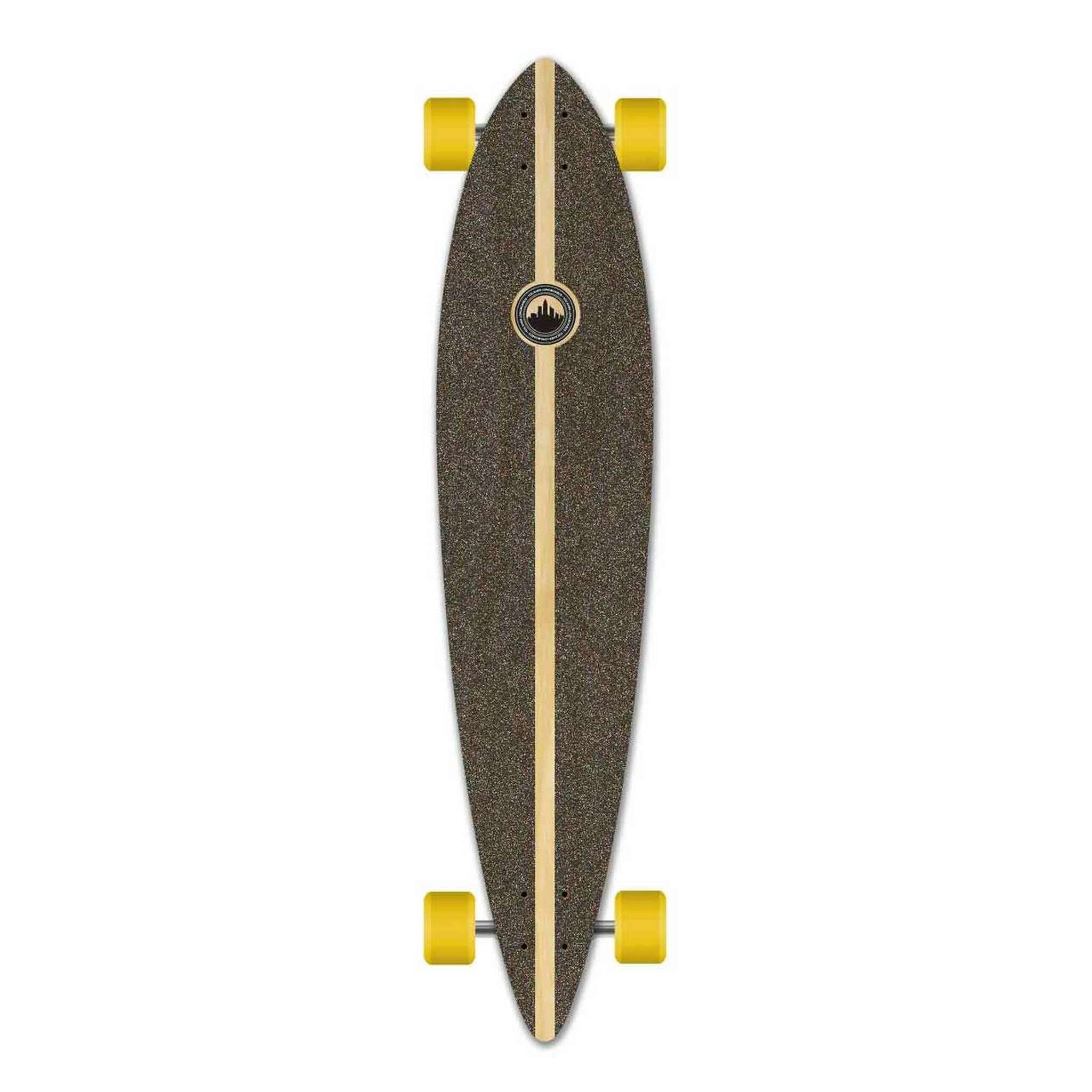 YOCAHER - Tiedye Rasta Pintail Longboard - Planche Complete