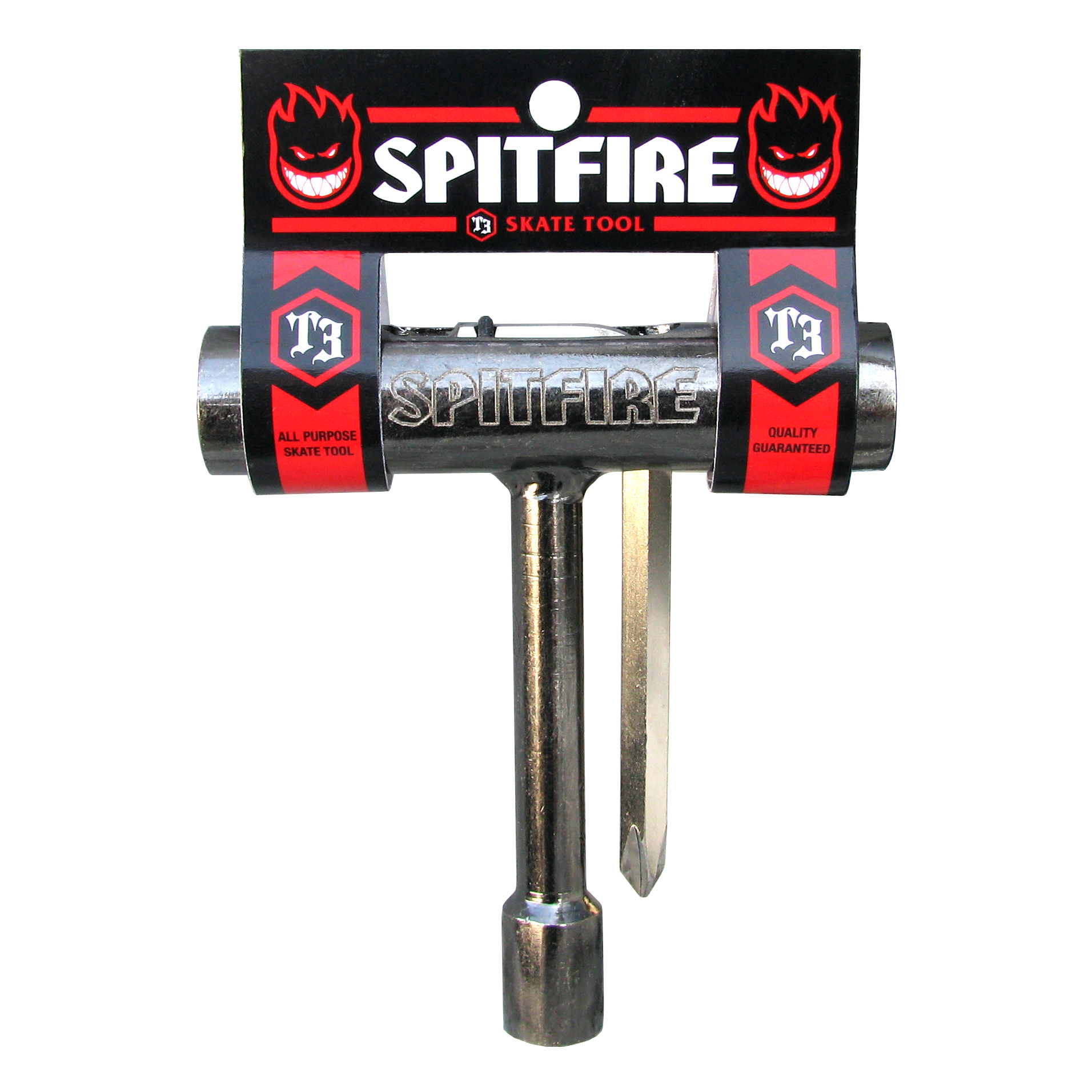 Outil De Montage Skateboard Spitfire T3 – Clé Allen Et Clé à écrou Pour Trucks, Roulements
