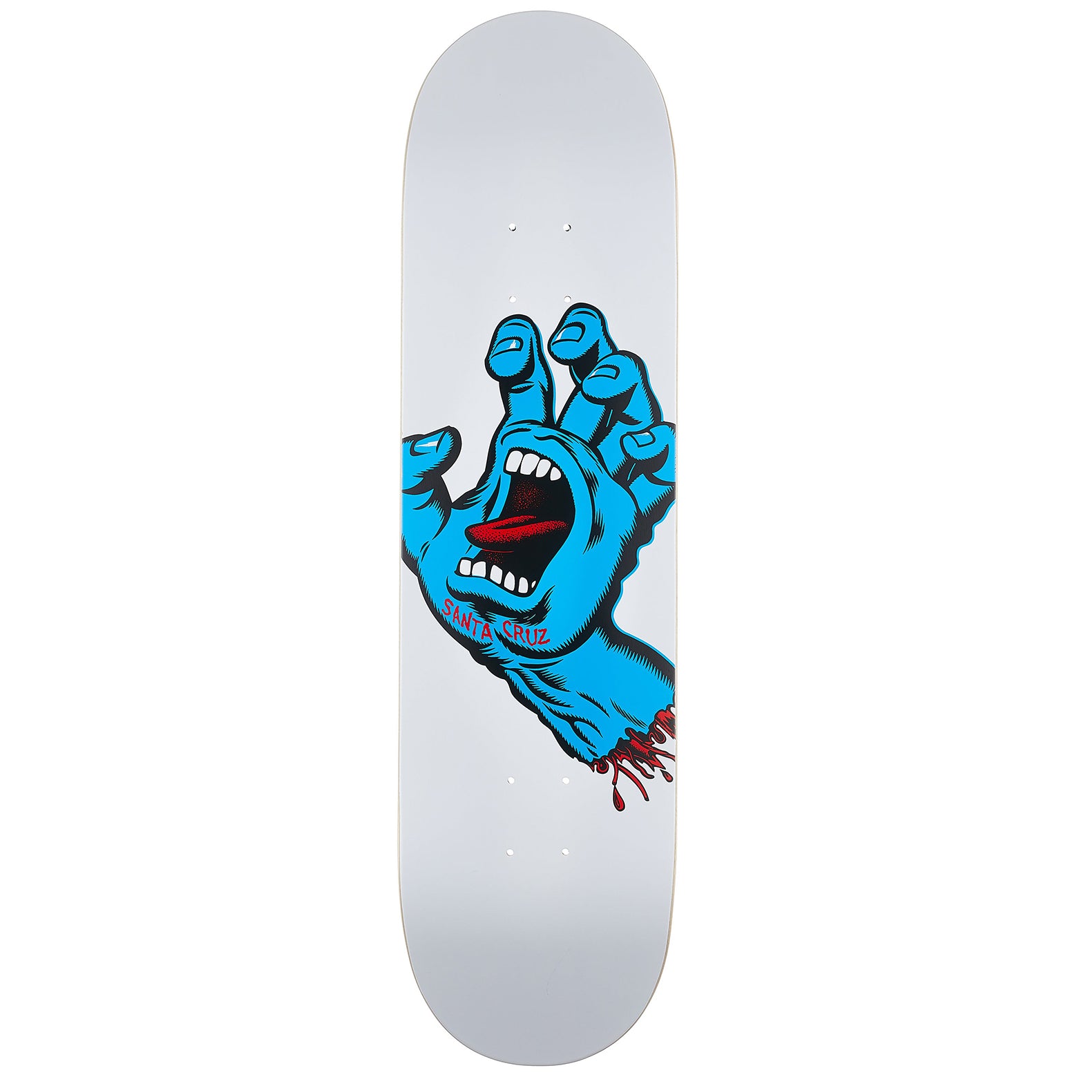 Santa Cruz - Screaming Hand Deck 8.25 - White