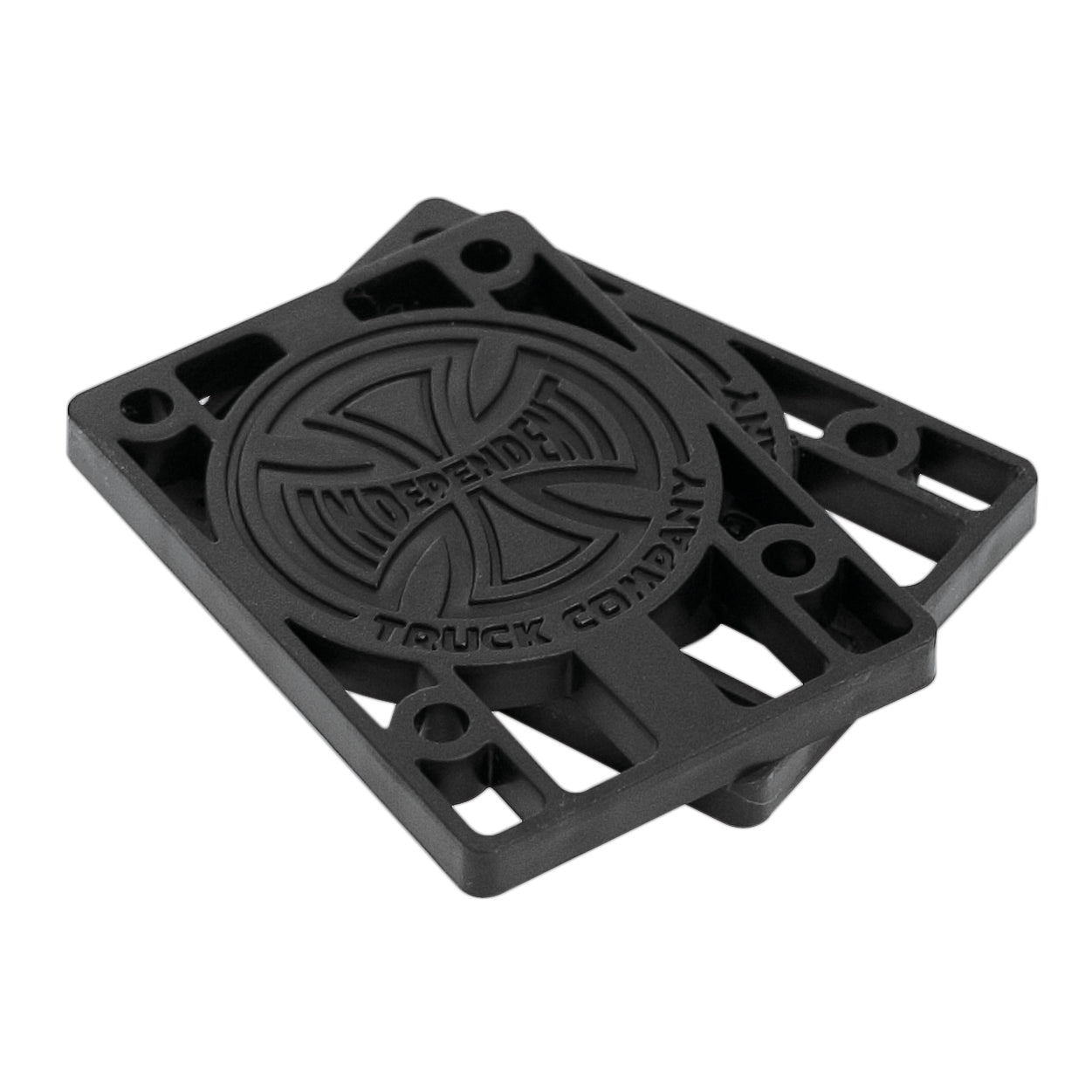Independent - Almohadillas elevadoras de 0,125 pulgadas - Negro