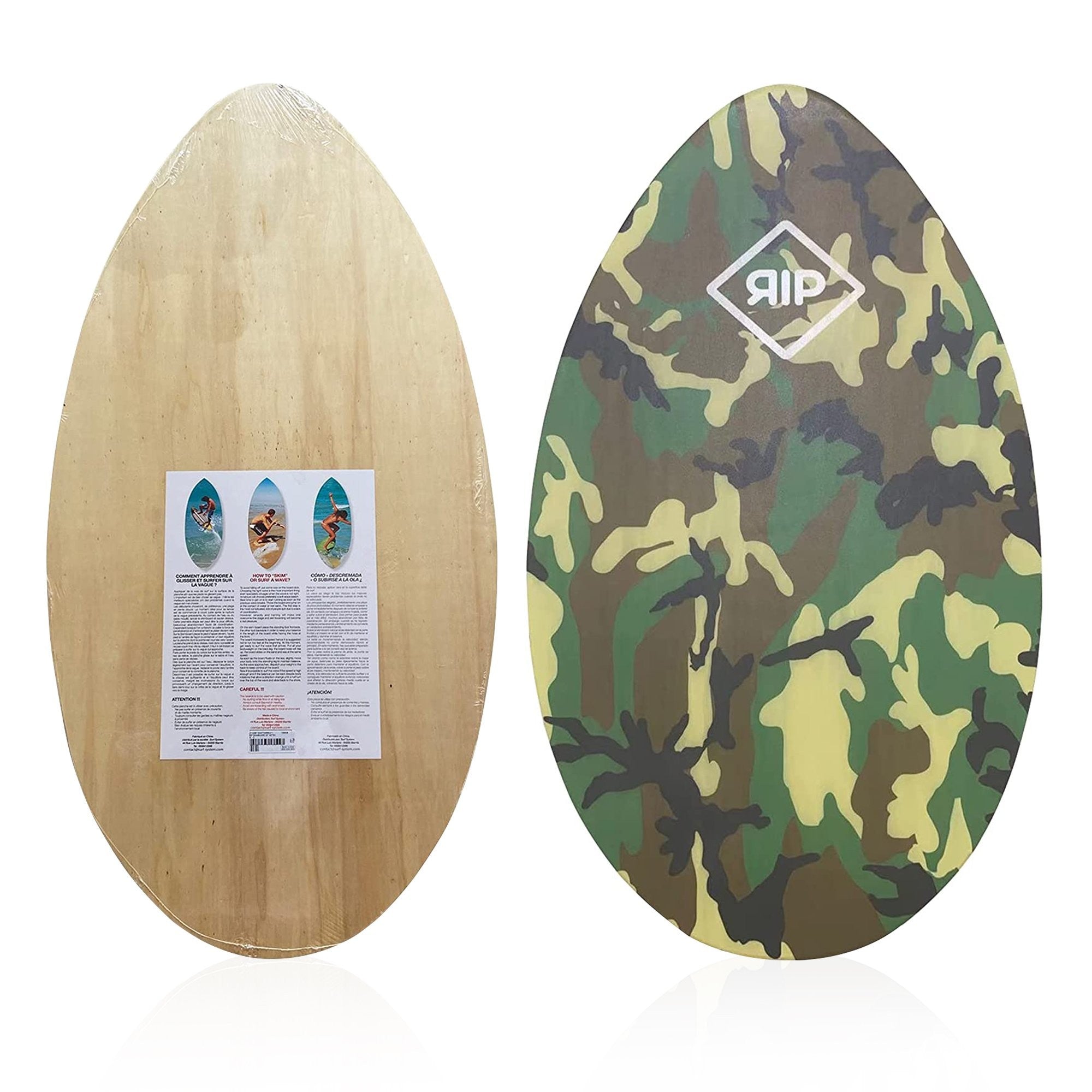 RIP Skimboard Wood - Camo 37 inch