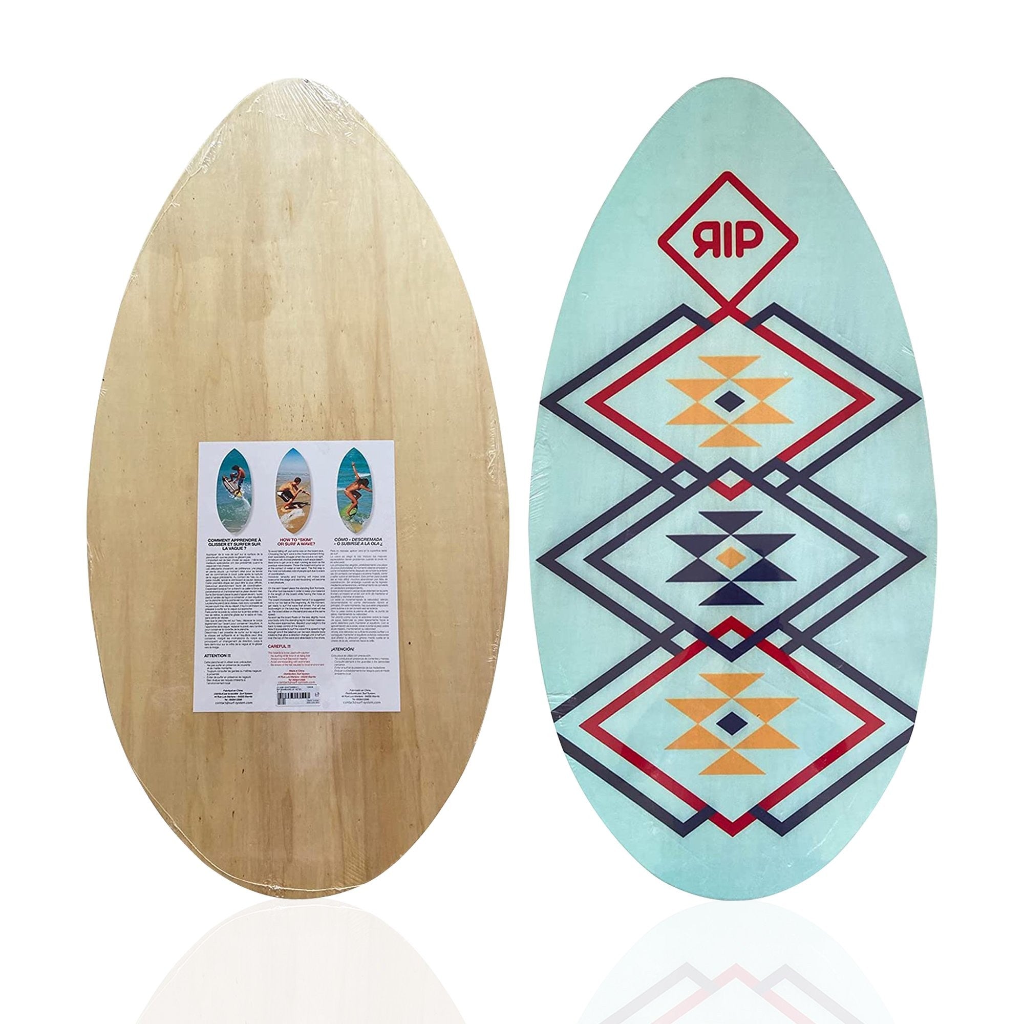 RIP Skimboard Wood - Aztec 35 inch