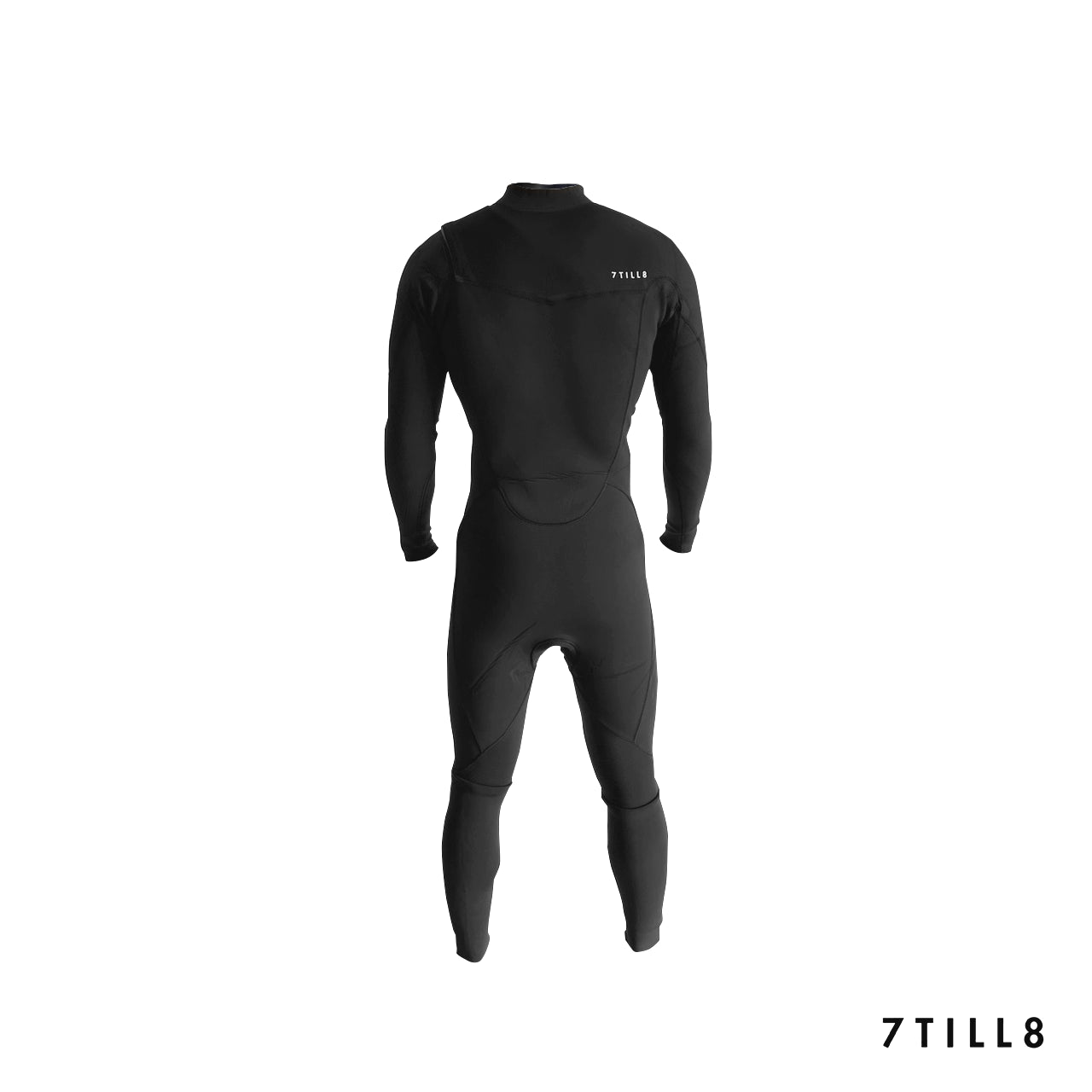 7TILL8 - Wetsuit 4-3 MM - Front Zip - Fullsuit Black