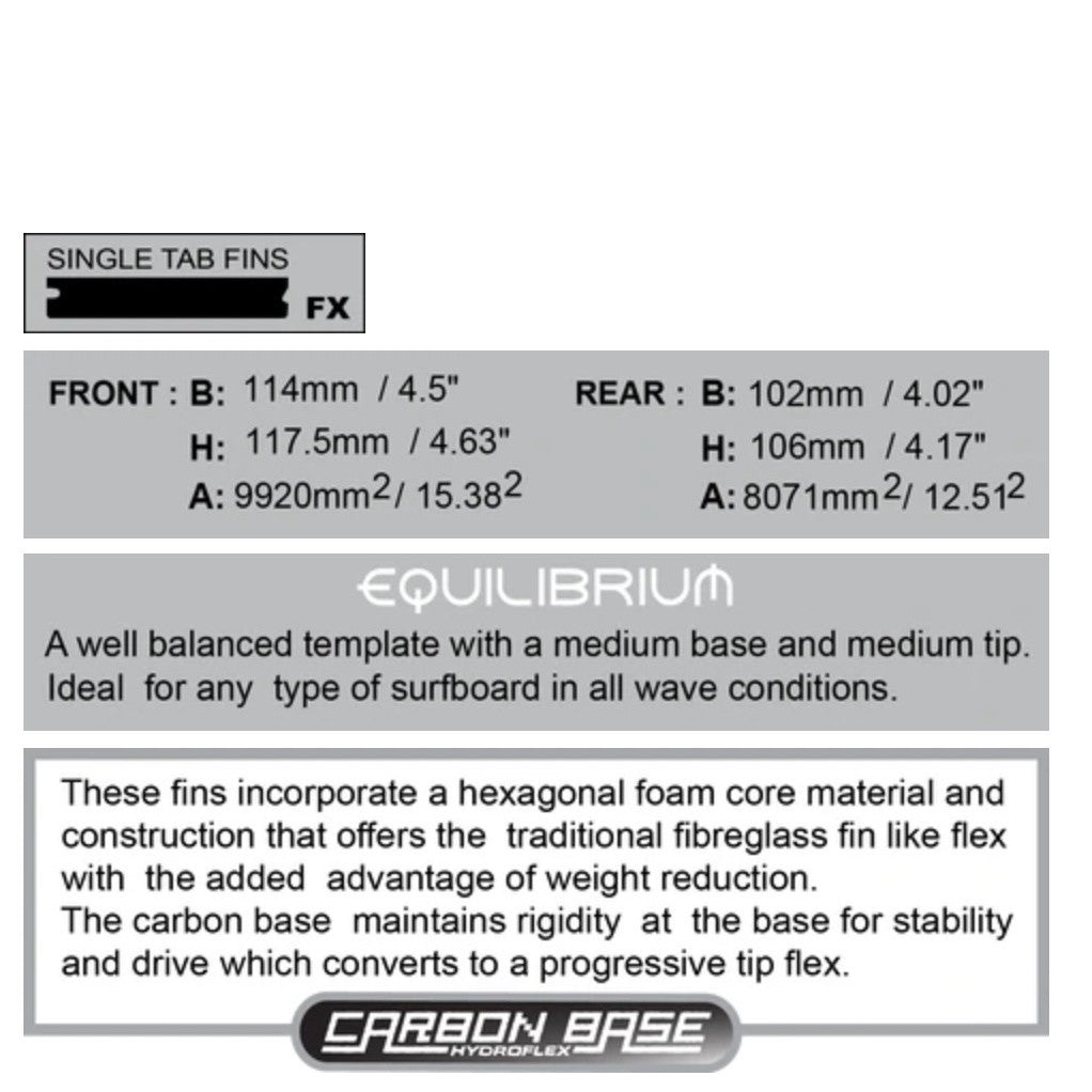 SCARFINI FX3 - Equilibrium - Quad Carbon Taille L - Futures