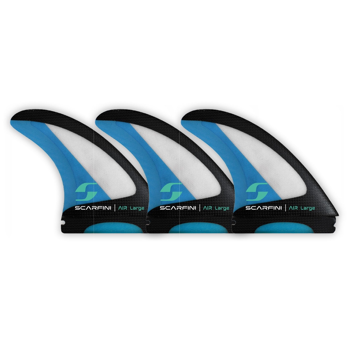 SCARFINI - Velox AIR Carbon fins set Taille L - Futures