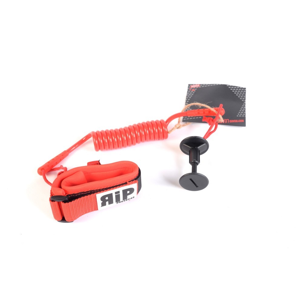 RIP - Bodyboard No Swivel Biceps Leash - Orange