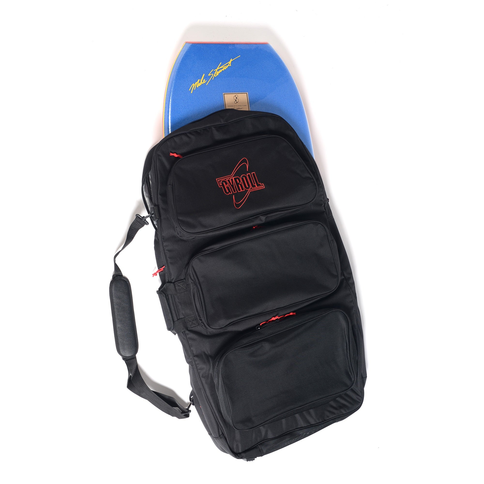 Gyroll - Tri Pouch Bodyboard Cover - Black