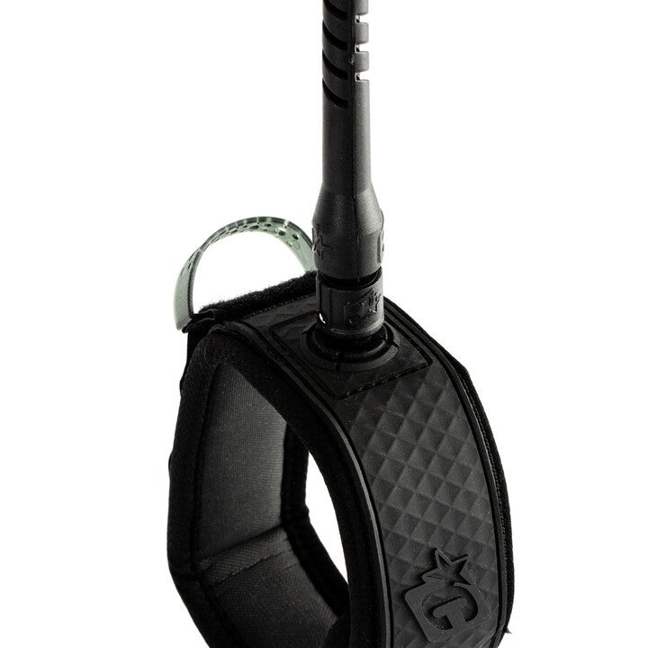CREATURES - Reliance Longboard Leash 9 - Genou - Black / Black