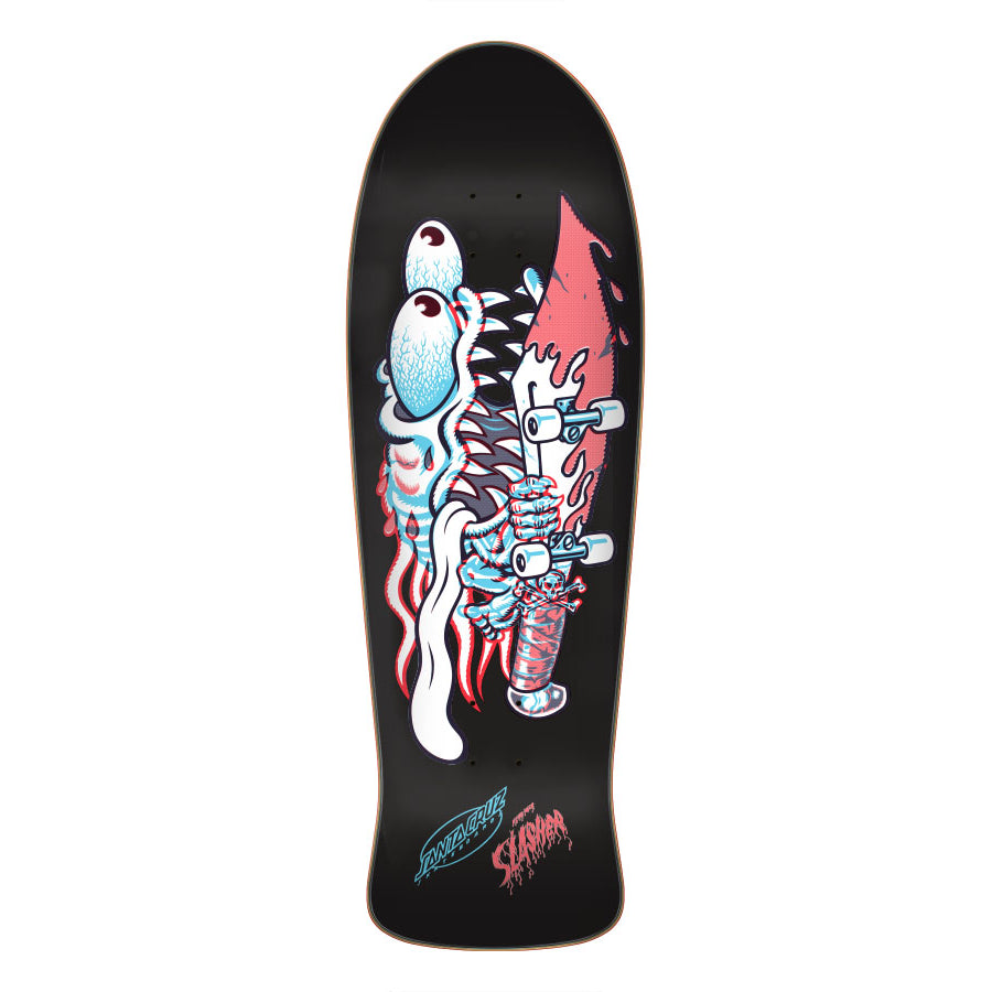 Santa Cruz - Slasher Decoder Reissue Deck 10x31 inch - Black